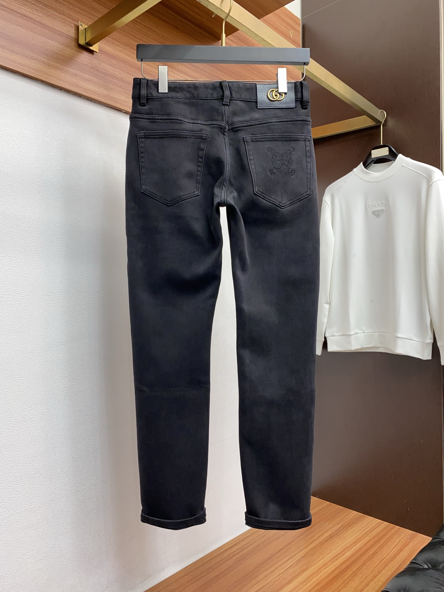 古奇 2025SS秋冬 新品 原单男士修身牛仔休闲裤 纯血统品 G柜7000+ 每季必出的类型，无需质疑