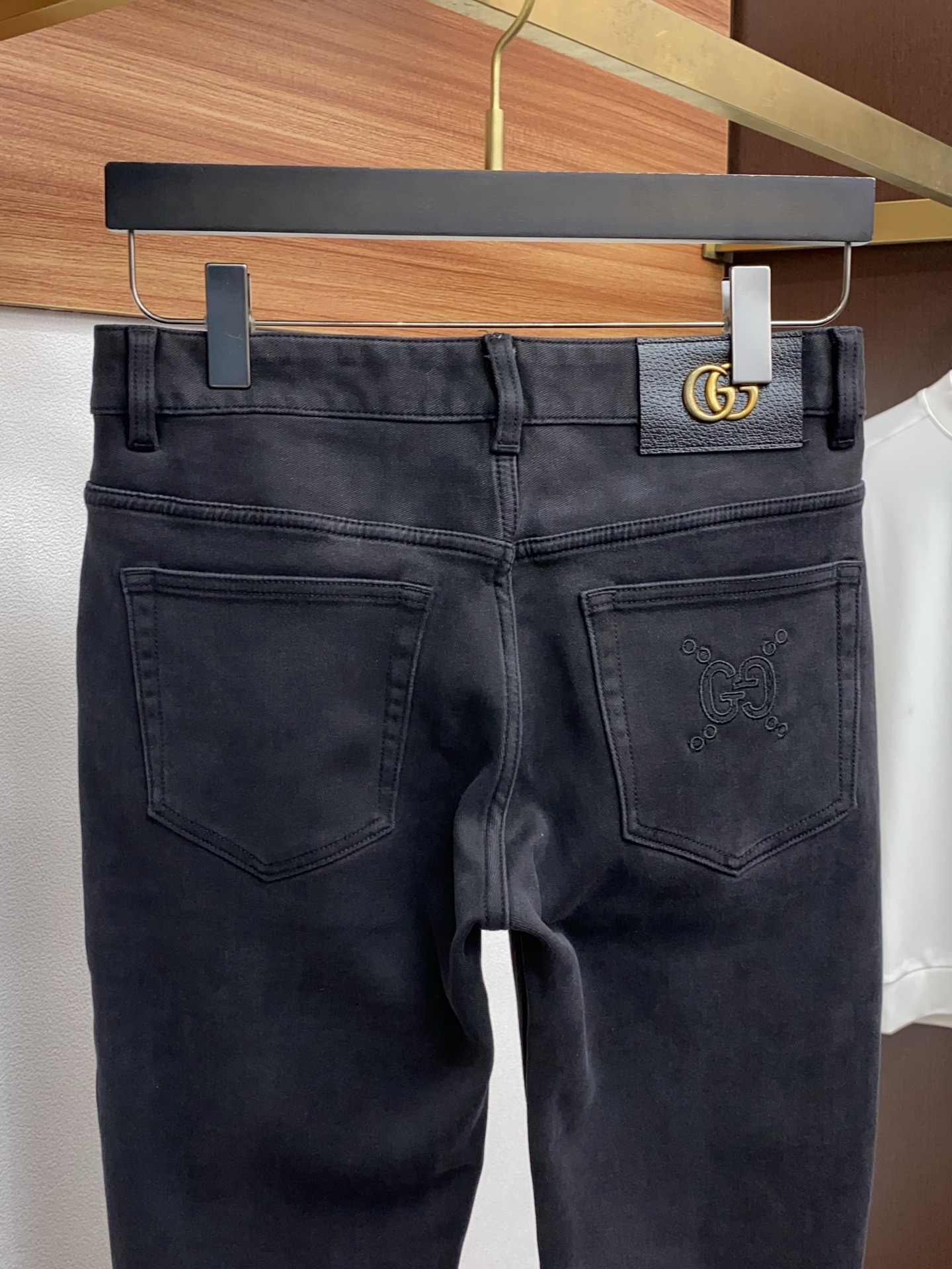 古奇 2025SS秋冬 新品 原单男士修身牛仔休闲裤 纯血统品 G柜7000+ 每季必出的类型，无需质疑