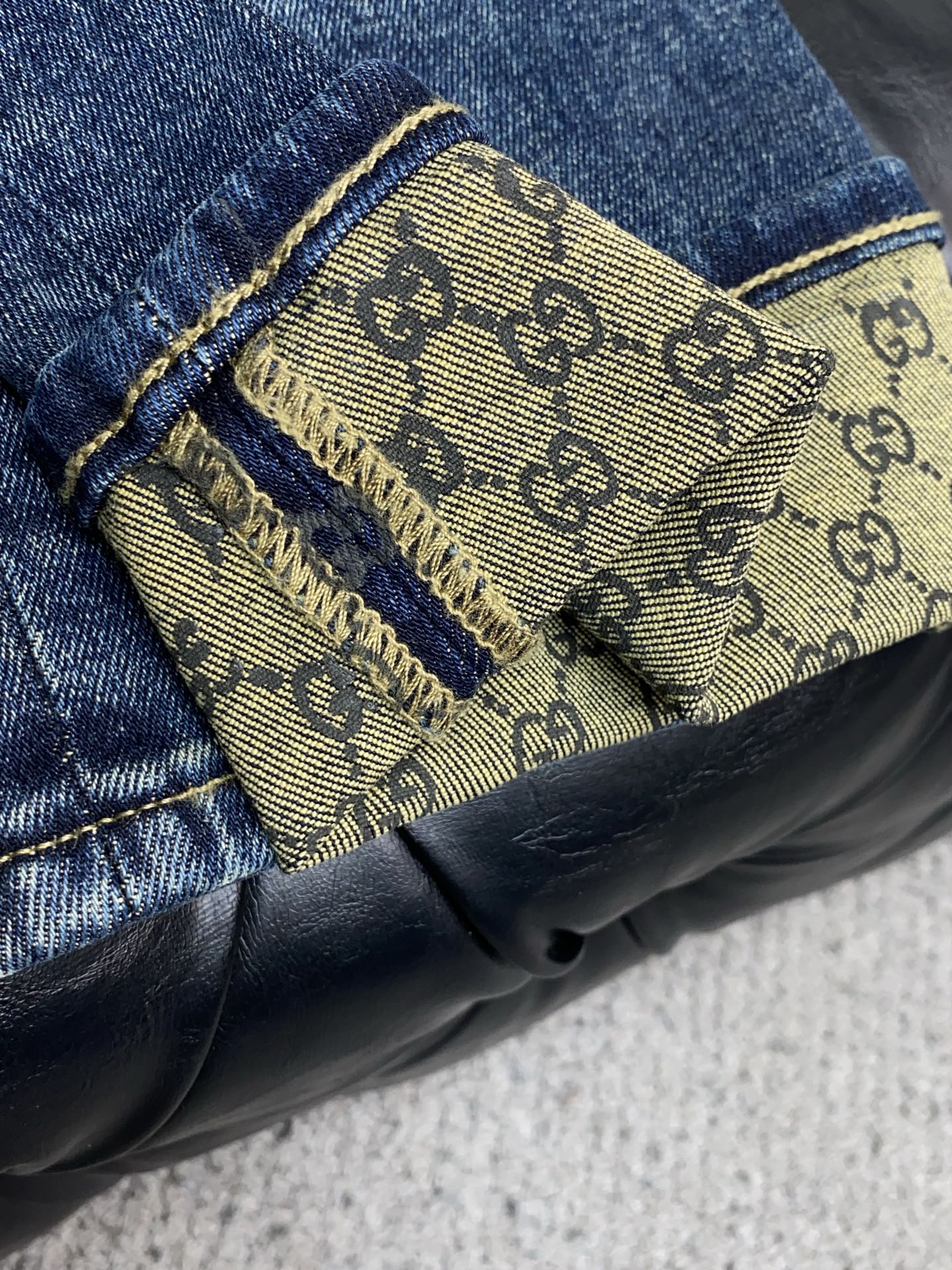 古奇 2025SS秋冬 新品 原单男士修身牛仔休闲裤 纯血统品 G柜7000+ 每季必出的类型，无需质疑