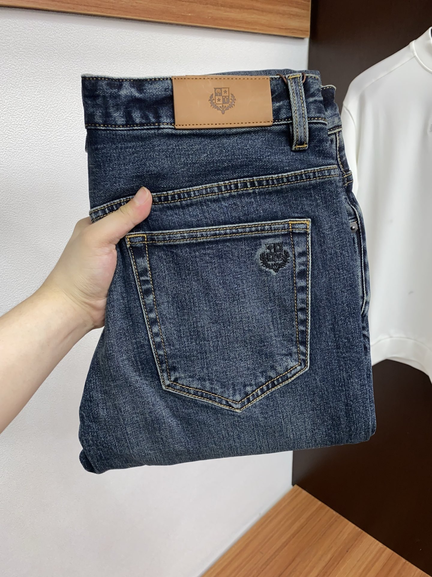 lP🆕 诺悠翩雅 2025SS秋冬 新品 原单男士修身牛仔休闲裤 纯血统品 G柜7000+ 每季必出的类