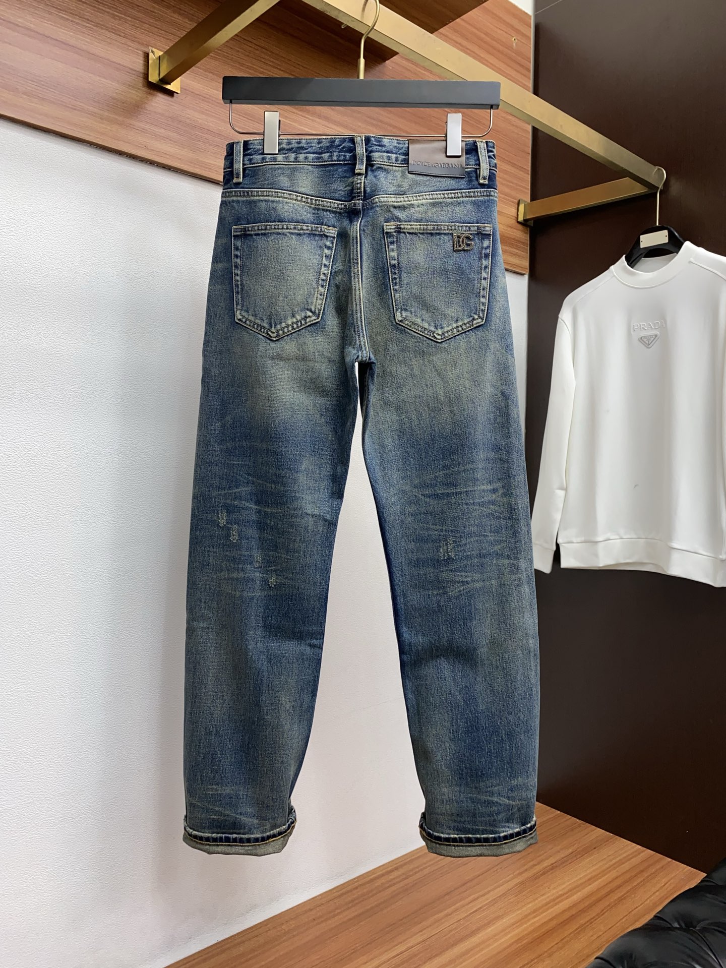 DG 2025SS秋冬 新品 原单男士修身牛仔休闲裤 纯血统品 G柜7000+ 每季必出的类型，无需质疑