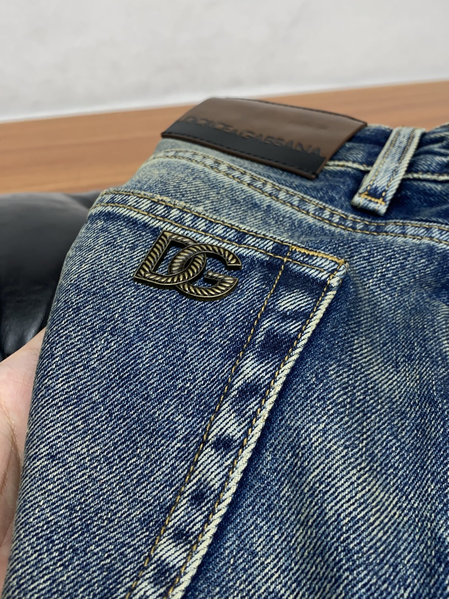 DG 2025SS秋冬 新品 原单男士修身牛仔休闲裤 纯血统品 G柜7000+ 每季必出的类型，无需质疑