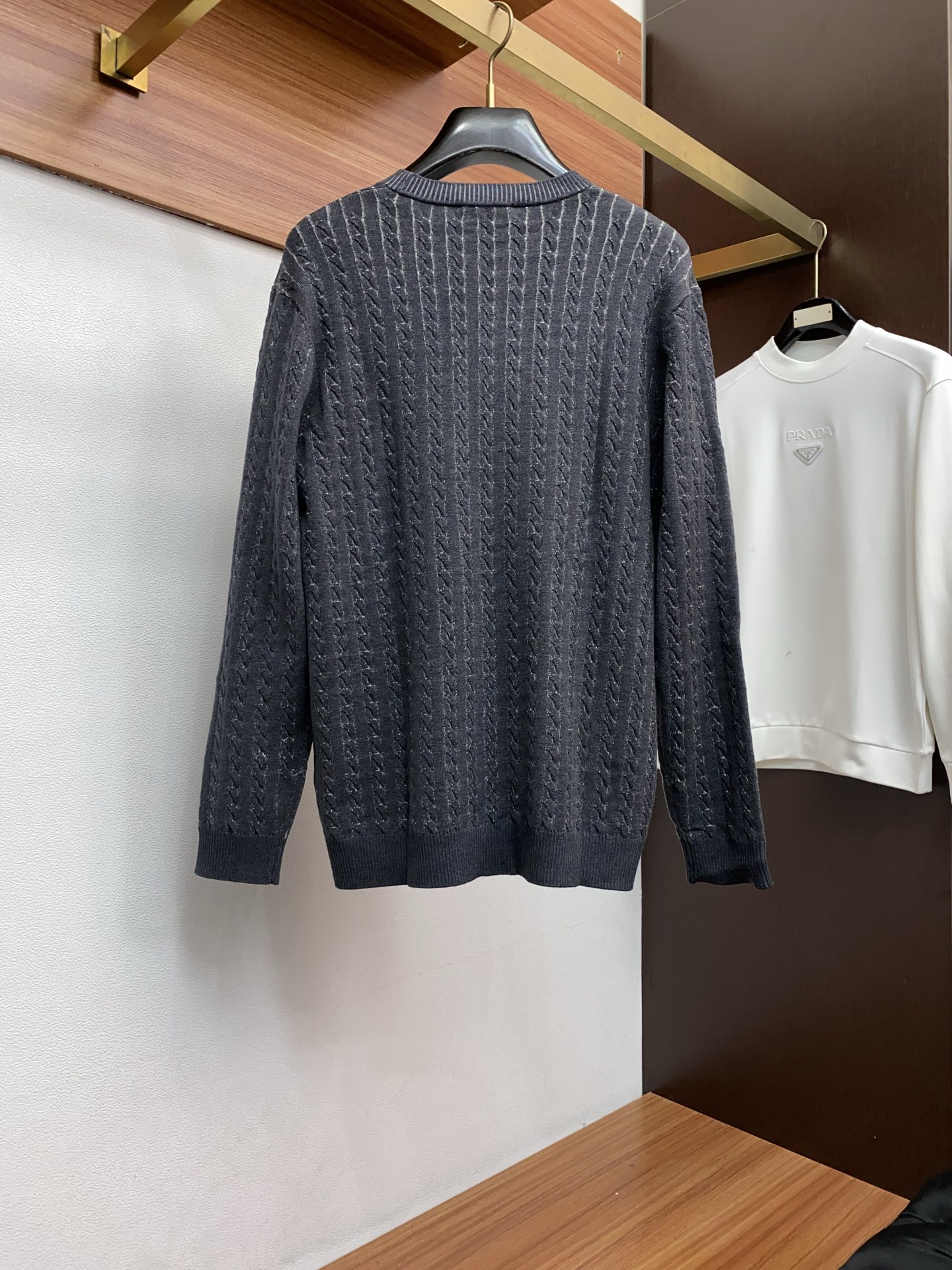 BC 25秋冬打底圆领毛衣精品羊毛混纺毛衫 男款高端定制臻品系列 隶属品牌高端主线 专利顶级纱线混纺 以