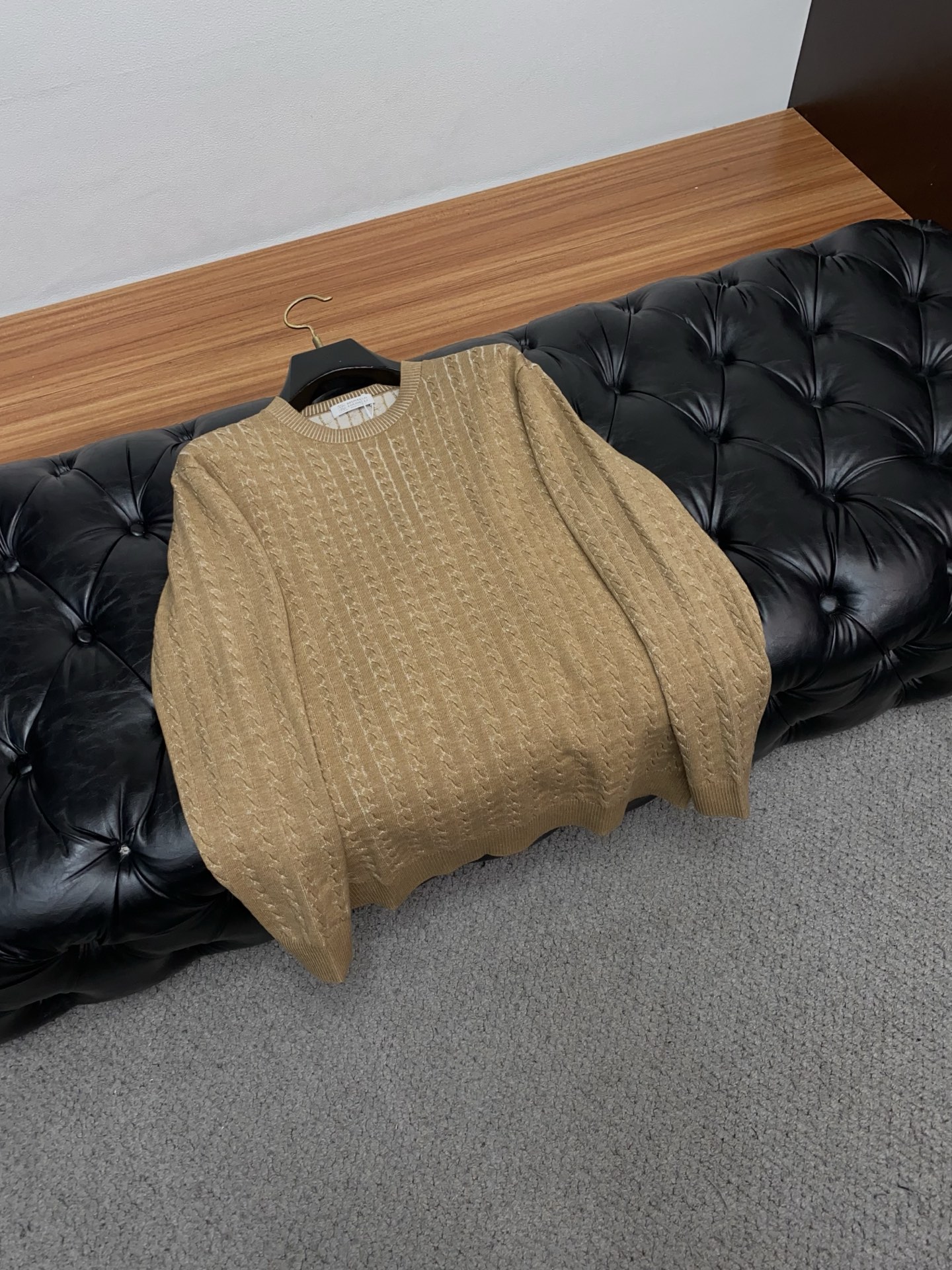 BC 25秋冬打底圆领毛衣精品羊毛混纺毛衫 男款高端定制臻品系列 隶属品牌高端主线 专利顶级纱线混纺 以