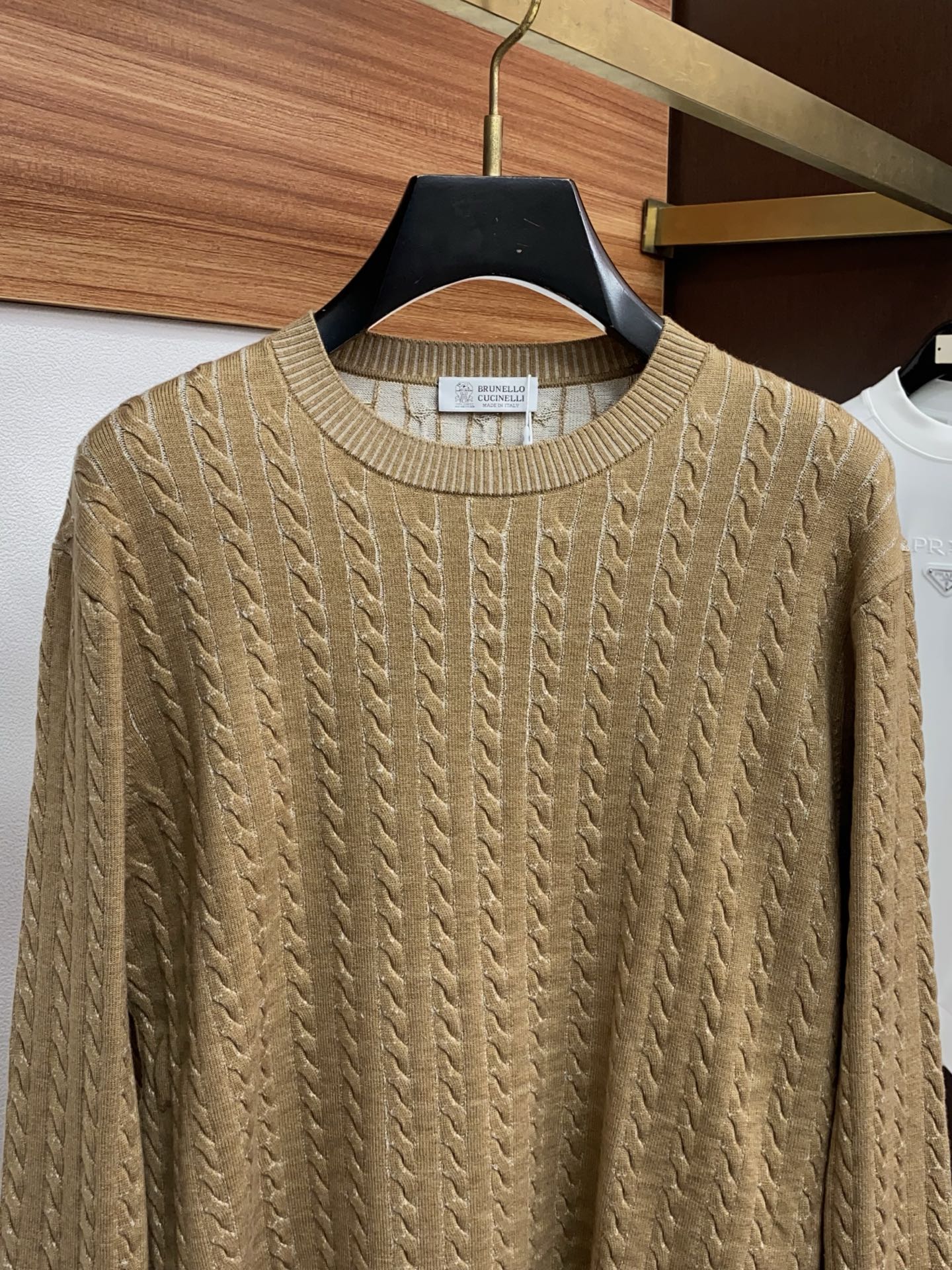 BC 25秋冬打底圆领毛衣精品羊毛混纺毛衫 男款高端定制臻品系列 隶属品牌高端主线 专利顶级纱线混纺 以