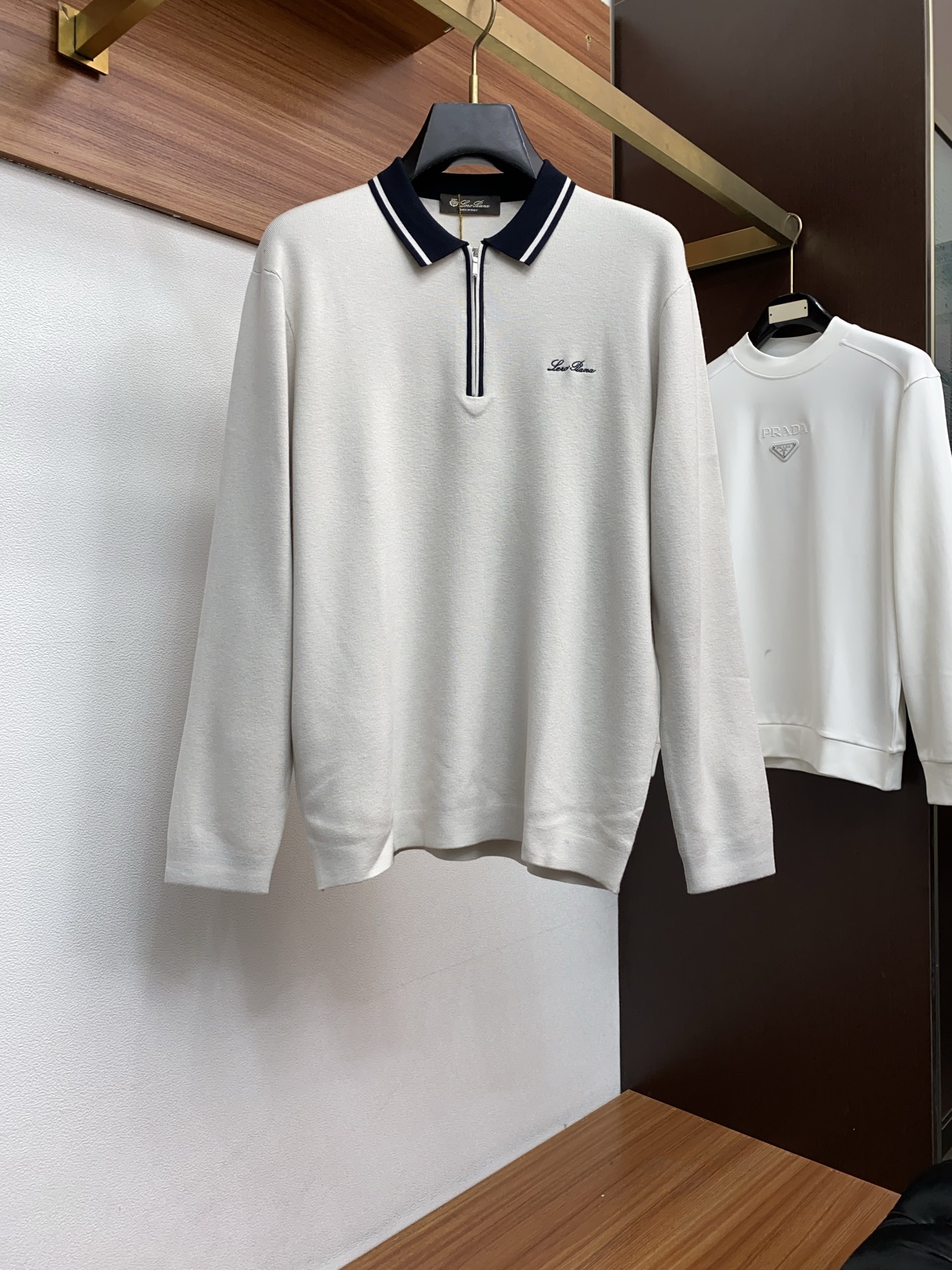 lP🆕 诺悠翩雅 25秋冬商务翻领领毛衣精品羊毛混纺毛衫 男款高端定制臻品系列 隶属品牌高端主线 专利顶