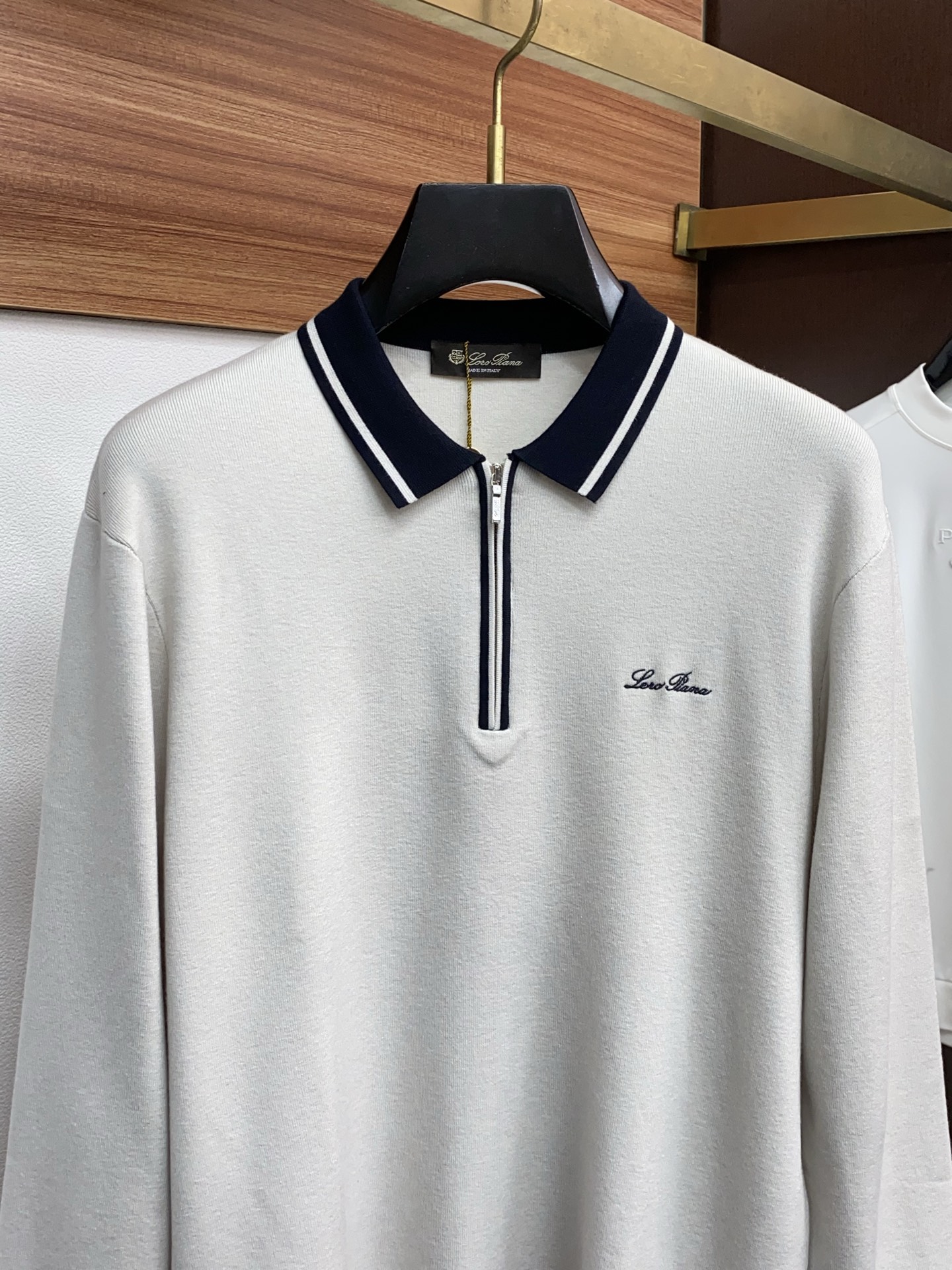 lP🆕 诺悠翩雅 25秋冬商务翻领领毛衣精品羊毛混纺毛衫 男款高端定制臻品系列 隶属品牌高端主线 专利顶