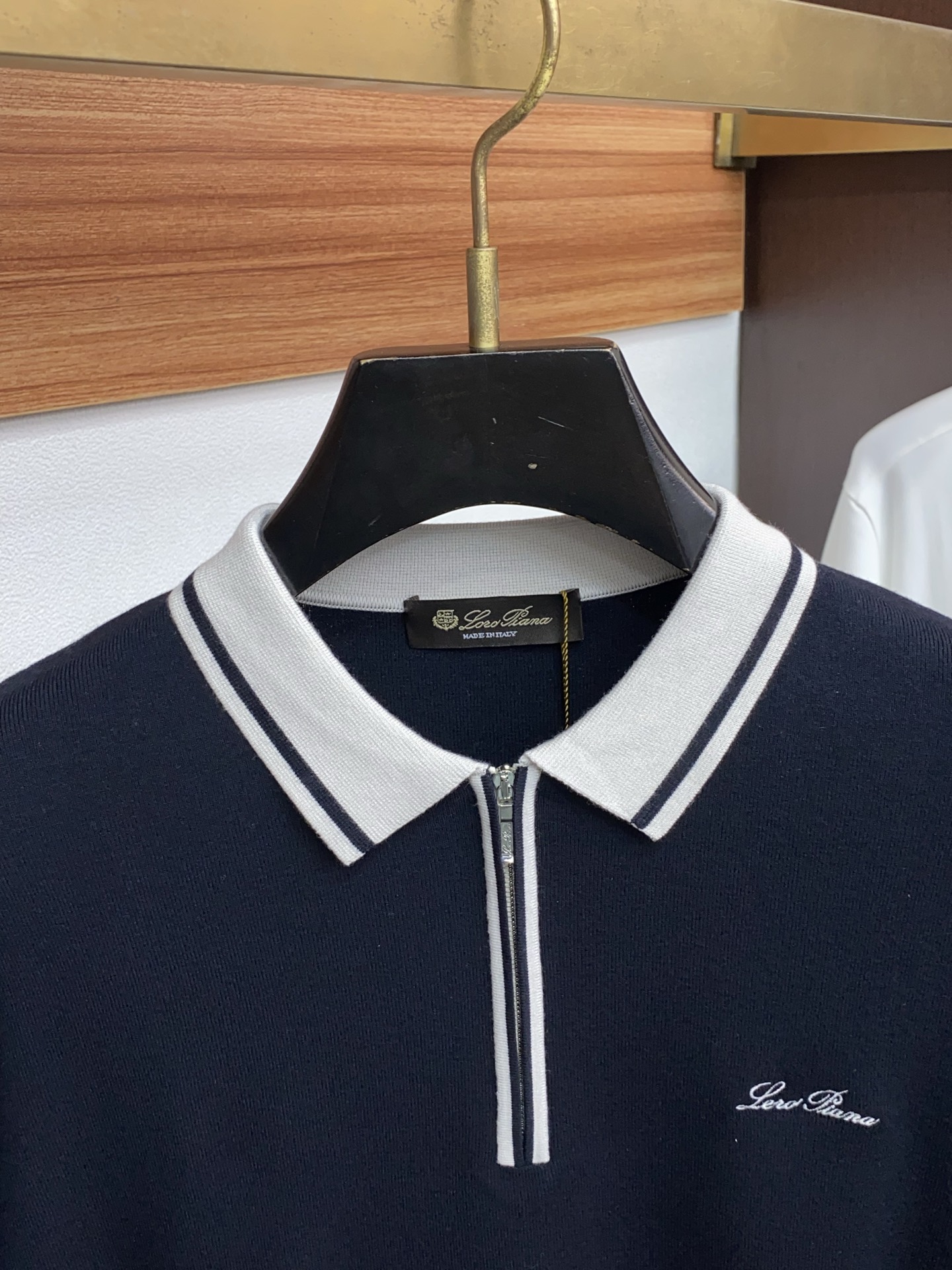 lP🆕 诺悠翩雅 25秋冬商务翻领领毛衣精品羊毛混纺毛衫 男款高端定制臻品系列 隶属品牌高端主线 专利顶