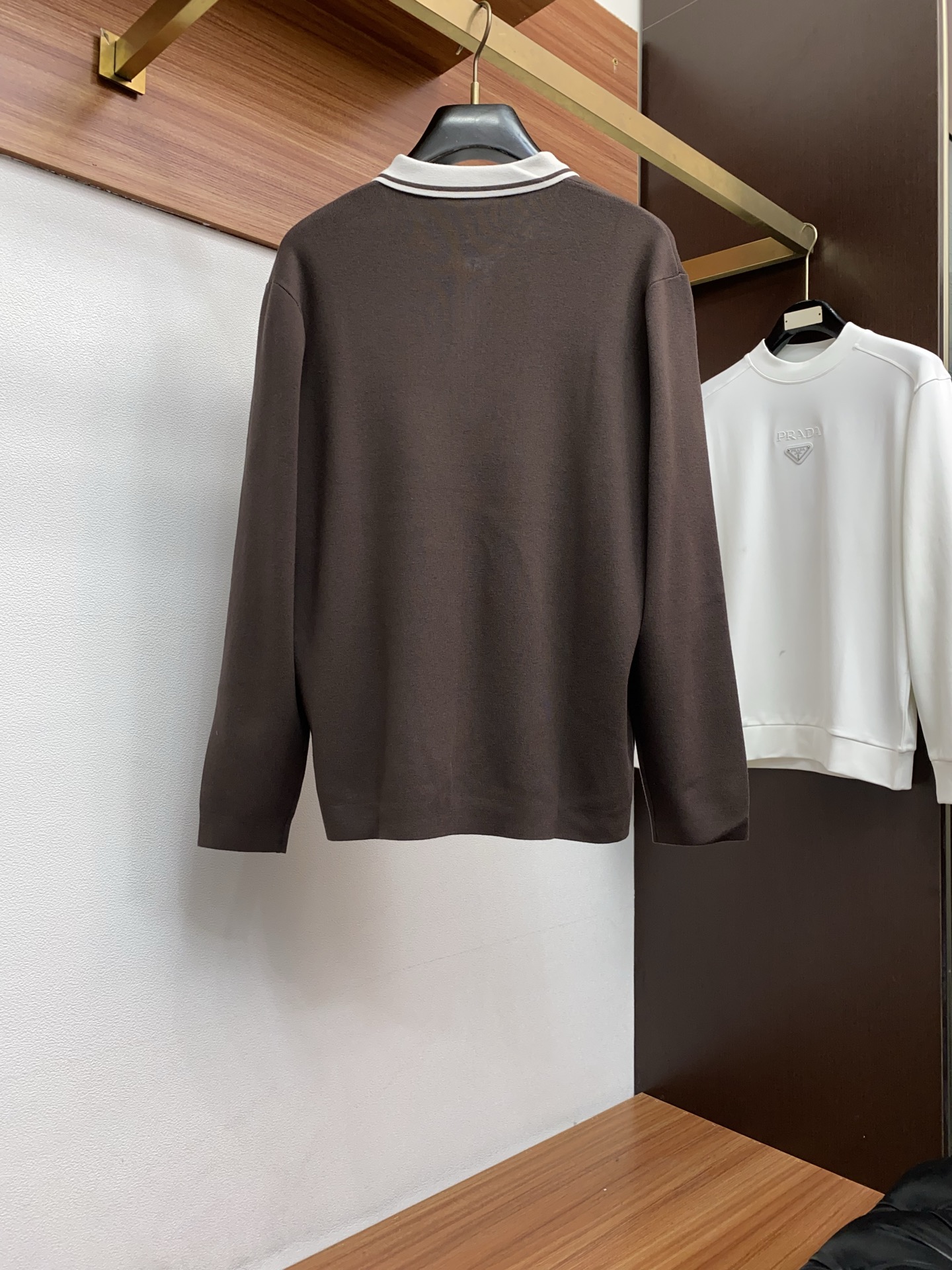 lP🆕 诺悠翩雅 25秋冬商务翻领领毛衣精品羊毛混纺毛衫 男款高端定制臻品系列 隶属品牌高端主线 专利顶