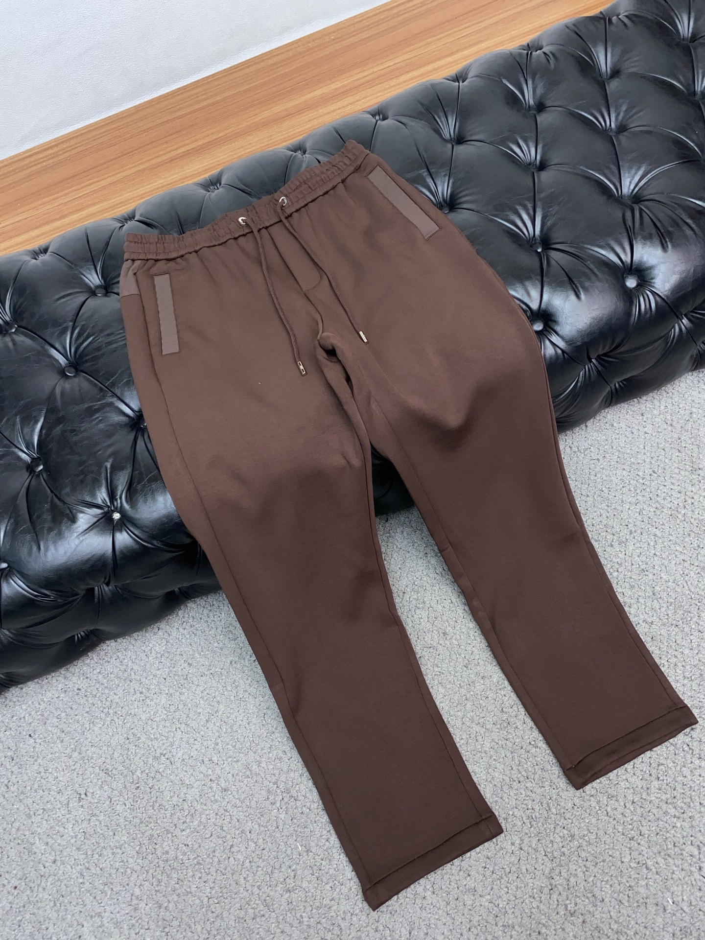 lP🆕 诺悠翩雅25S秋冬男新款工艺休闲裤.定制纯棉加绒裤！经典！！！高端纯棉复合高级不倒绒面料打造.贴