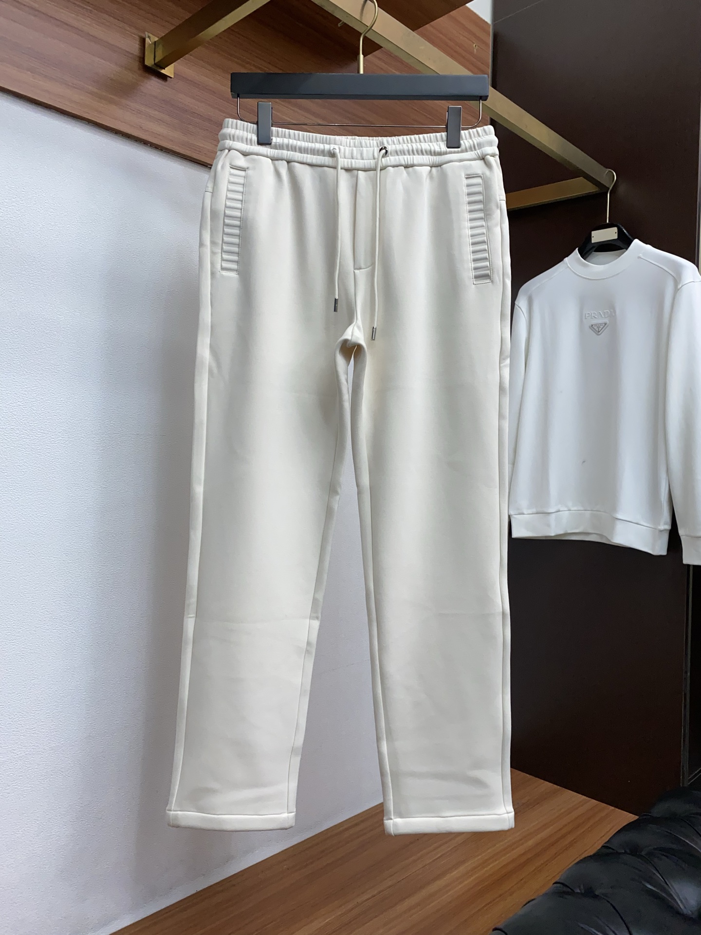 lP🆕 诺悠翩雅25S秋冬男新款工艺休闲裤.定制纯棉加绒裤！经典！！！高端纯棉复合高级不倒绒面料打造.贴