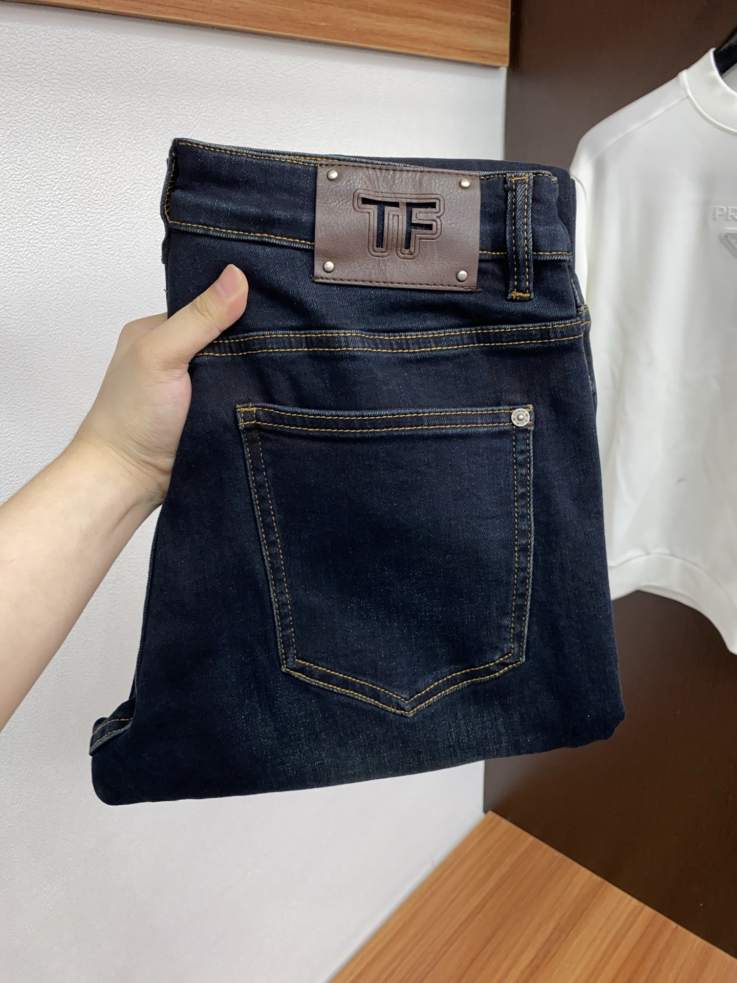 罗意威 2025SS秋冬 新品 原单男士修身牛仔休闲裤 纯血统品 G柜7000+ 每季必出的类型，无需质