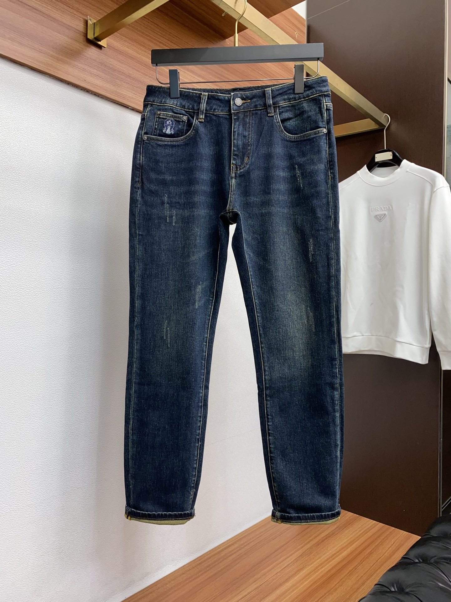 BC 2025SS秋冬 新品 原单男士修身牛仔休闲裤 纯血统品 G柜7000+ 每季必出的类型，无需质疑