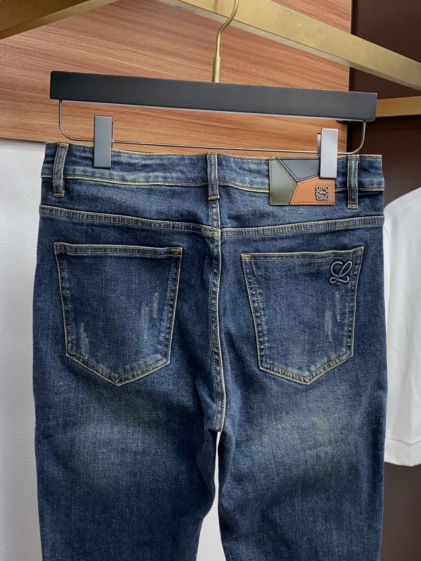 罗意威 2025SS秋冬 新品 原单男士修身牛仔休闲裤 纯血统品 G柜7000+ 每季必出的类型，无需质