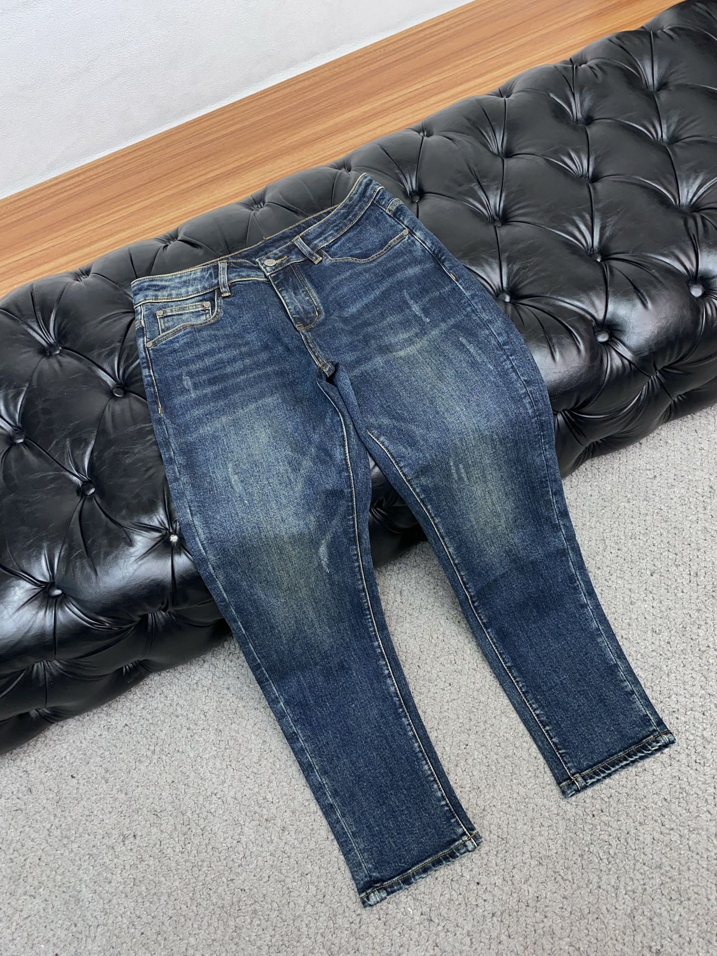 罗意威 2025SS秋冬 新品 原单男士修身牛仔休闲裤 纯血统品 G柜7000+ 每季必出的类型，无需质