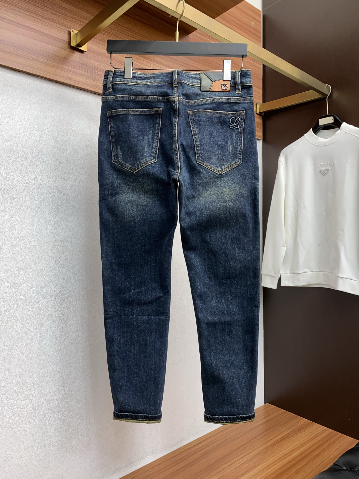 罗意威 2025SS秋冬 新品 原单男士修身牛仔休闲裤 纯血统品 G柜7000+ 每季必出的类型，无需质