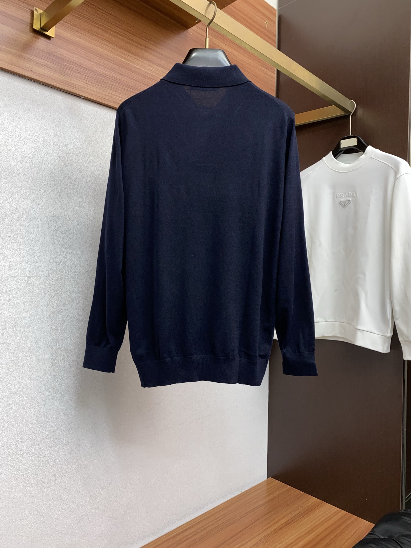 lP🆕 诺悠翩雅 25秋冬商务翻领领毛衣精品羊毛混纺毛衫 男款高端定制臻品系列 隶属品牌高端主线 专利顶