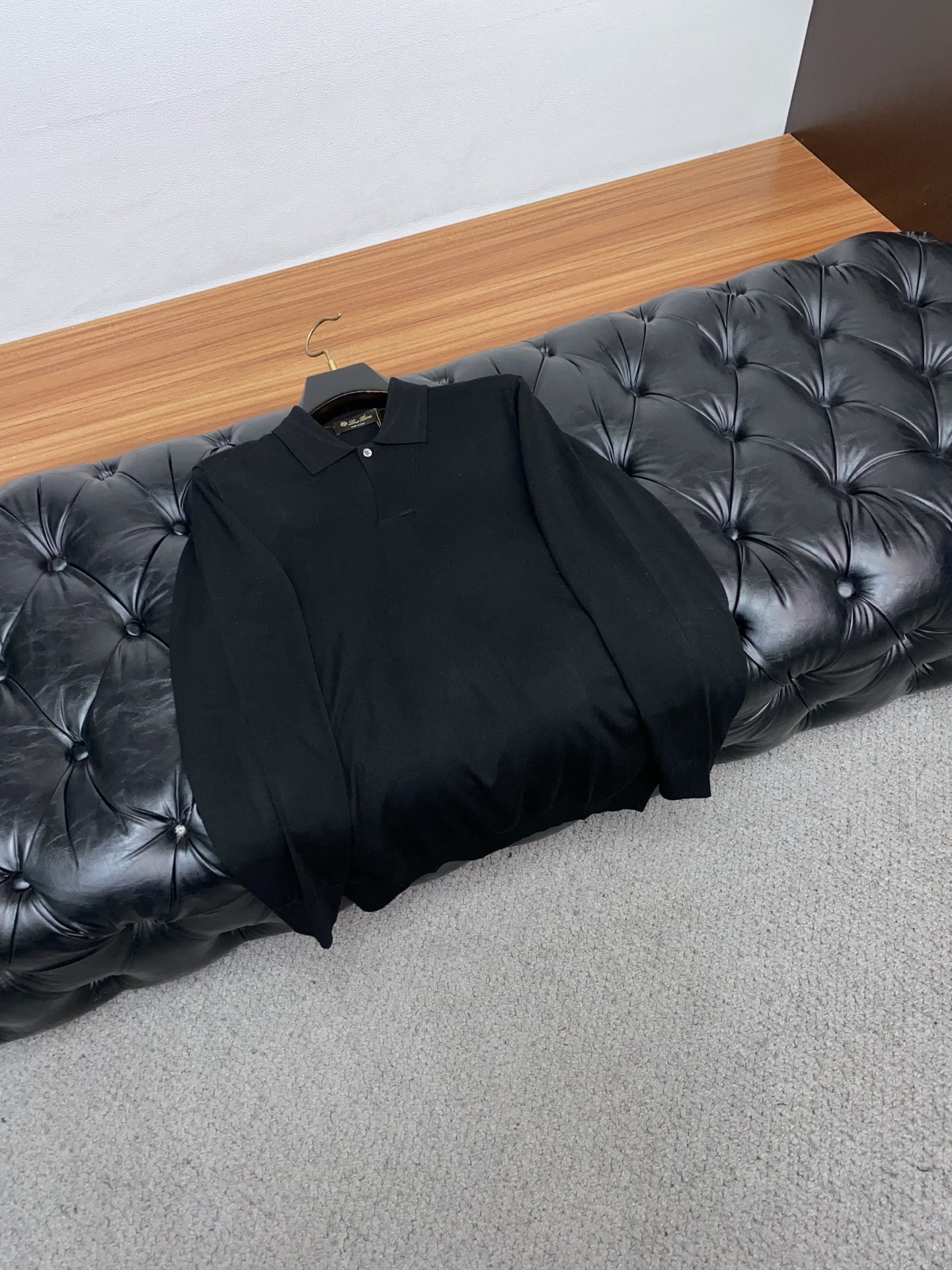 lP🆕 诺悠翩雅 25秋冬商务翻领领毛衣精品羊毛混纺毛衫 男款高端定制臻品系列 隶属品牌高端主线 专利顶