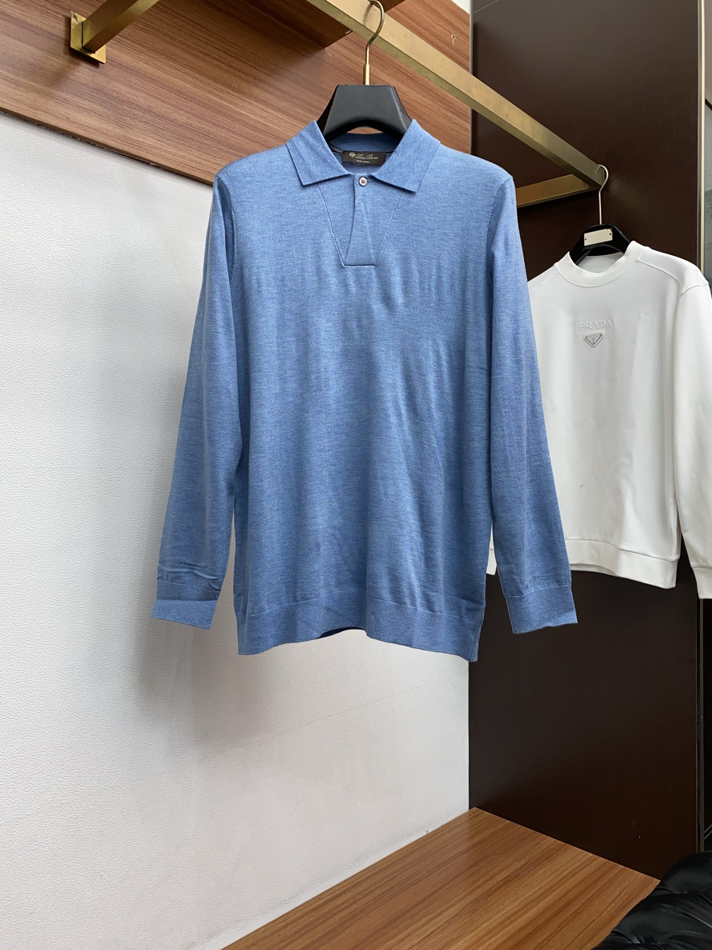 lP🆕 诺悠翩雅 25秋冬商务翻领领毛衣精品羊毛混纺毛衫 男款高端定制臻品系列 隶属品牌高端主线 专利顶