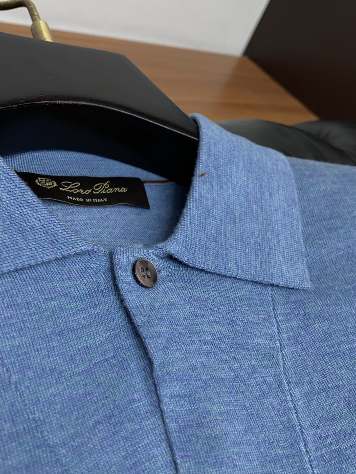 lP🆕 诺悠翩雅 25秋冬商务翻领领毛衣精品羊毛混纺毛衫 男款高端定制臻品系列 隶属品牌高端主线 专利顶