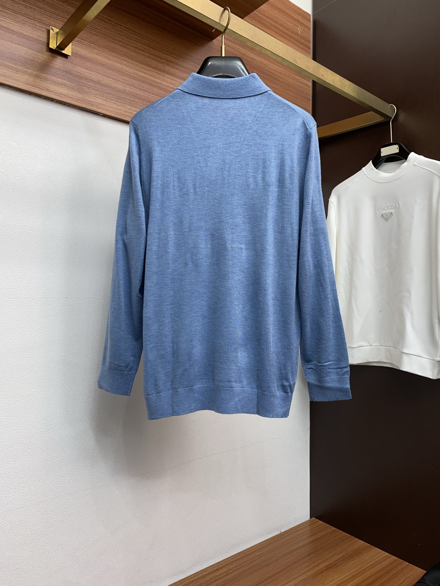 lP🆕 诺悠翩雅 25秋冬商务翻领领毛衣精品羊毛混纺毛衫 男款高端定制臻品系列 隶属品牌高端主线 专利顶