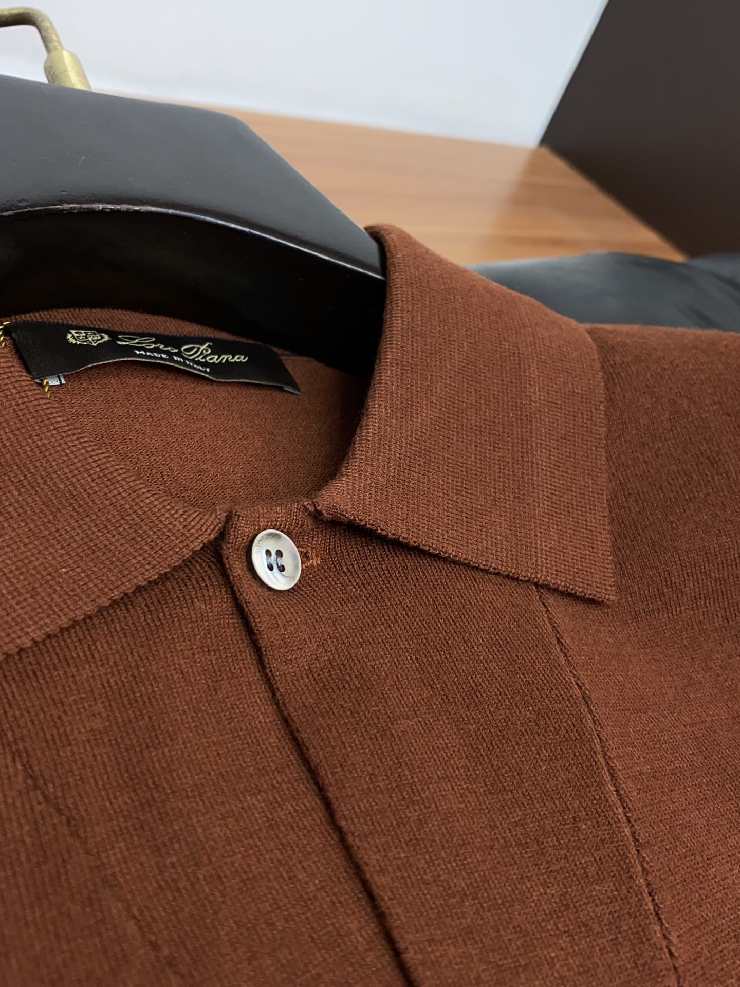 lP🆕 诺悠翩雅 25秋冬商务翻领领毛衣精品羊毛混纺毛衫 男款高端定制臻品系列 隶属品牌高端主线 专利顶