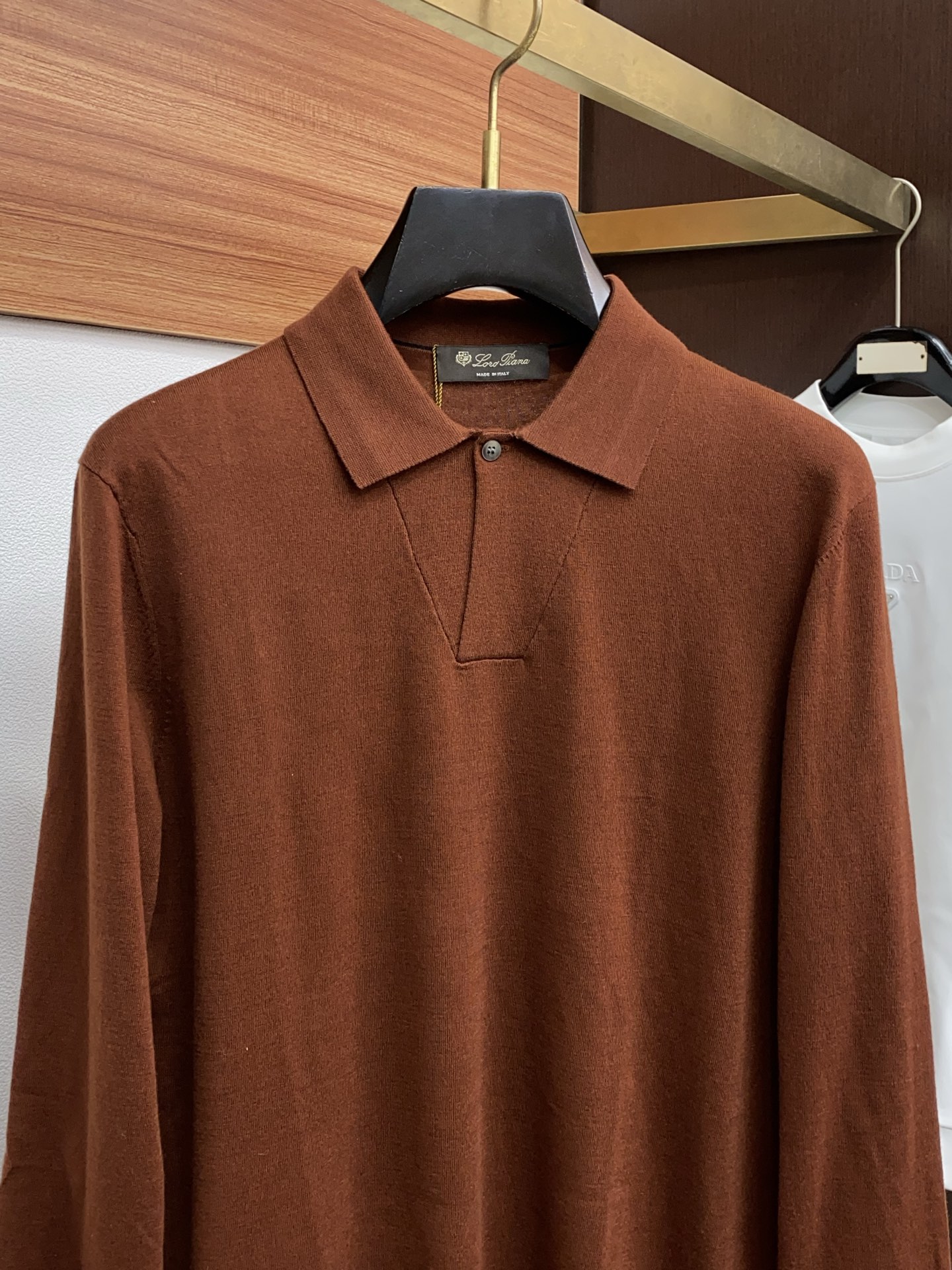 lP🆕 诺悠翩雅 25秋冬商务翻领领毛衣精品羊毛混纺毛衫 男款高端定制臻品系列 隶属品牌高端主线 专利顶