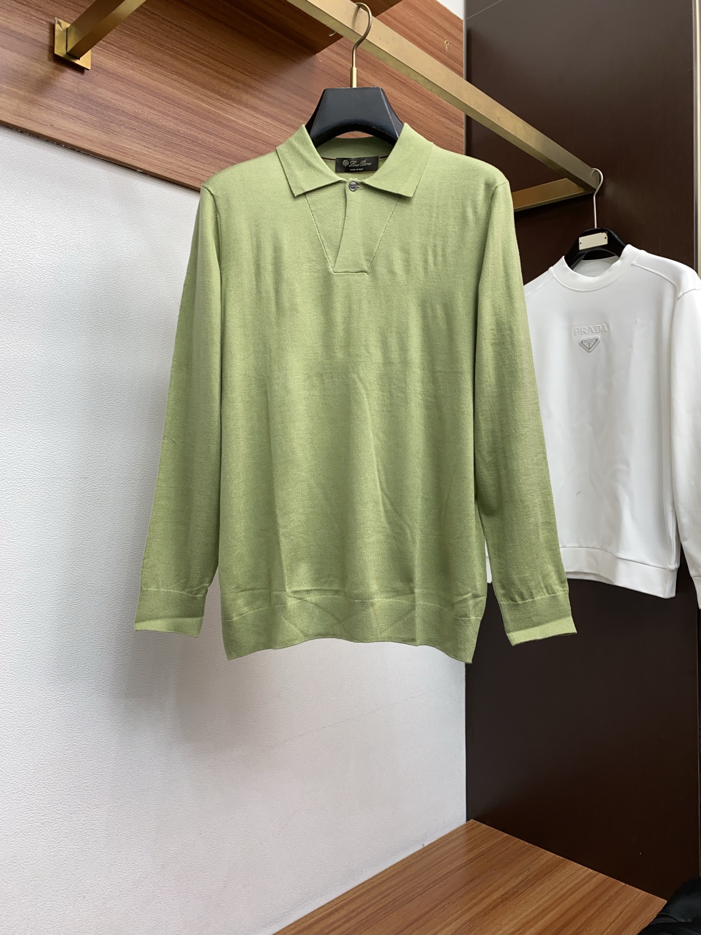 lP🆕 诺悠翩雅 25秋冬商务翻领领毛衣精品羊毛混纺毛衫 男款高端定制臻品系列 隶属品牌高端主线 专利顶