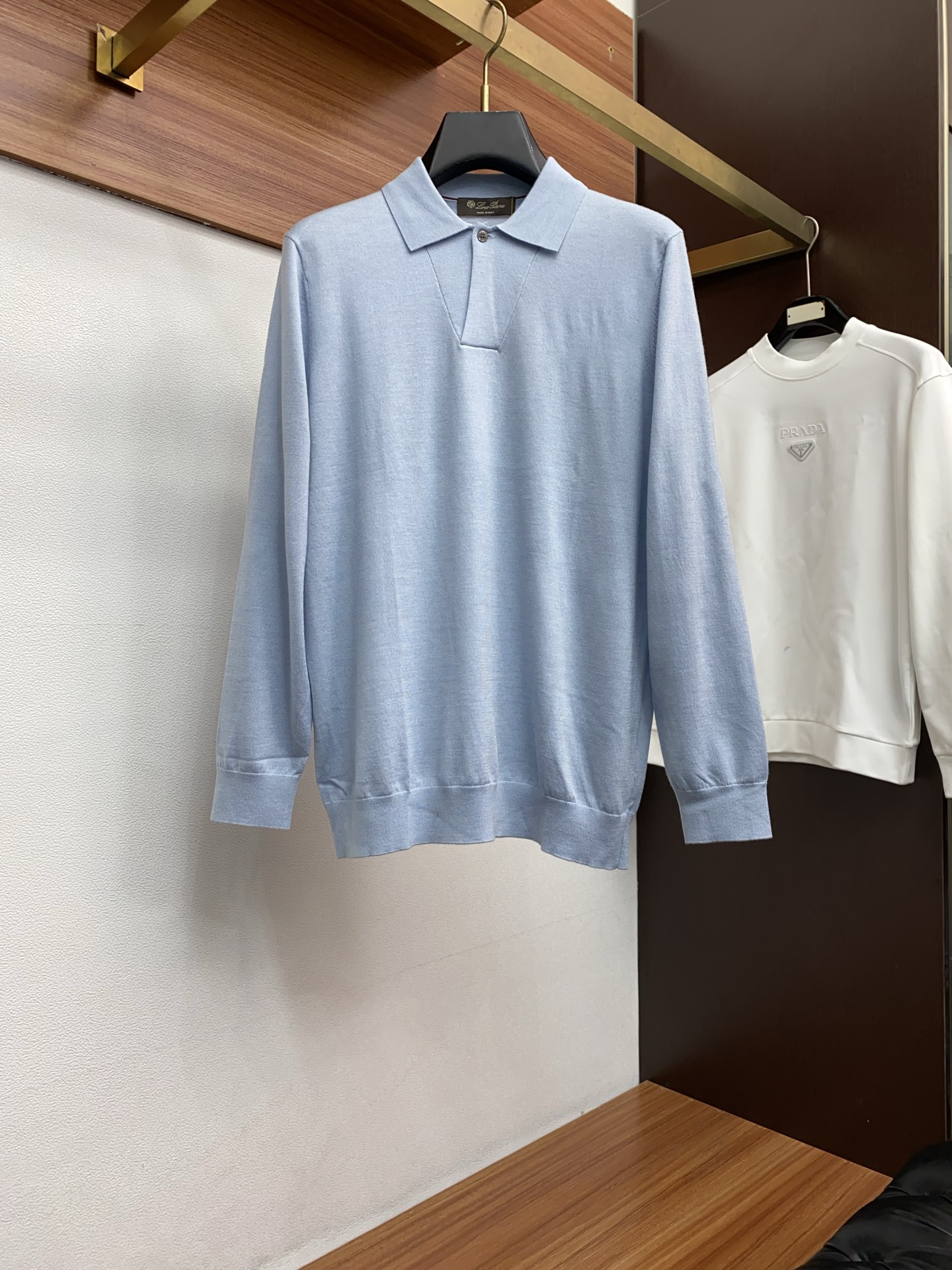 lP🆕 诺悠翩雅 25秋冬商务翻领领毛衣精品羊毛混纺毛衫 男款高端定制臻品系列 隶属品牌高端主线 专利顶