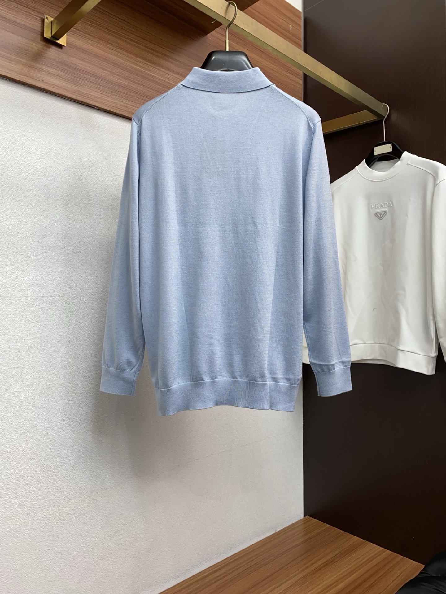 lP🆕 诺悠翩雅 25秋冬商务翻领领毛衣精品羊毛混纺毛衫 男款高端定制臻品系列 隶属品牌高端主线 专利顶