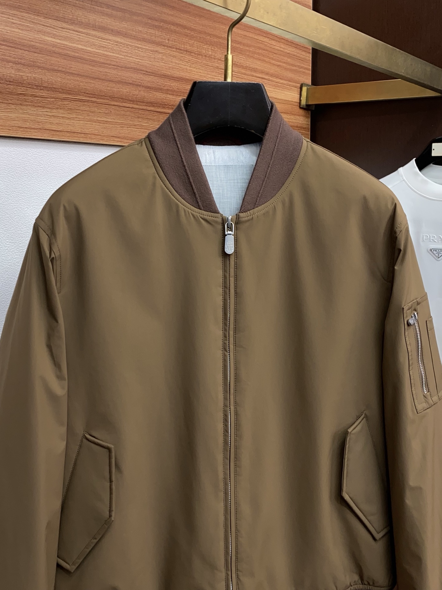 BC2025秋冬新款棒球领棉衣夹克 原版1:1订制五金配件全进口原版定制 欢迎专柜对比 绝对的高品质 超