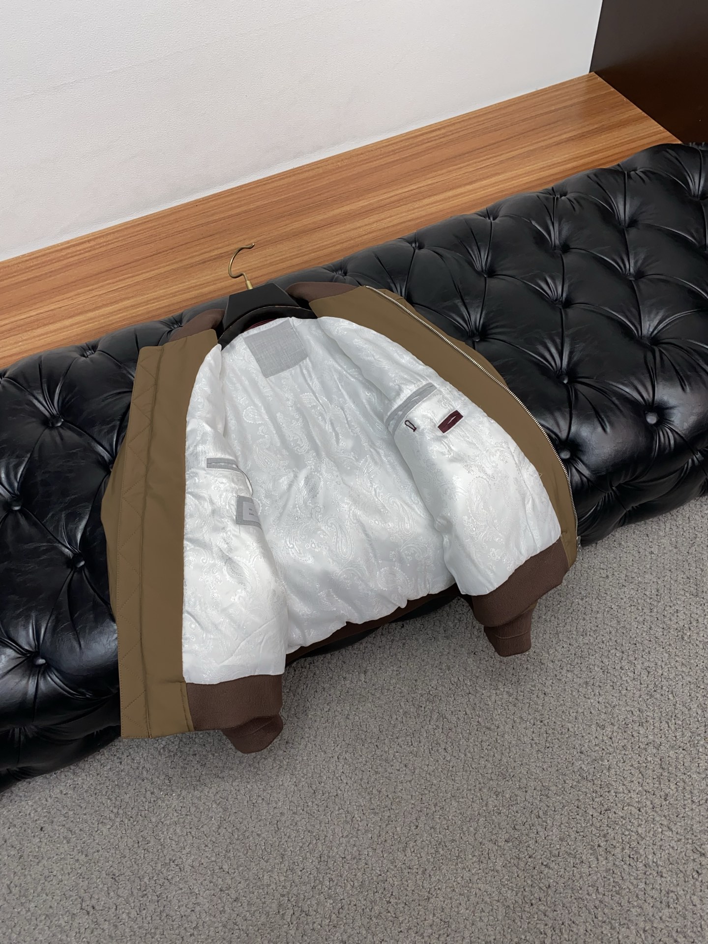 BC2025秋冬新款棒球领棉衣夹克 原版1:1订制五金配件全进口原版定制 欢迎专柜对比 绝对的高品质 超