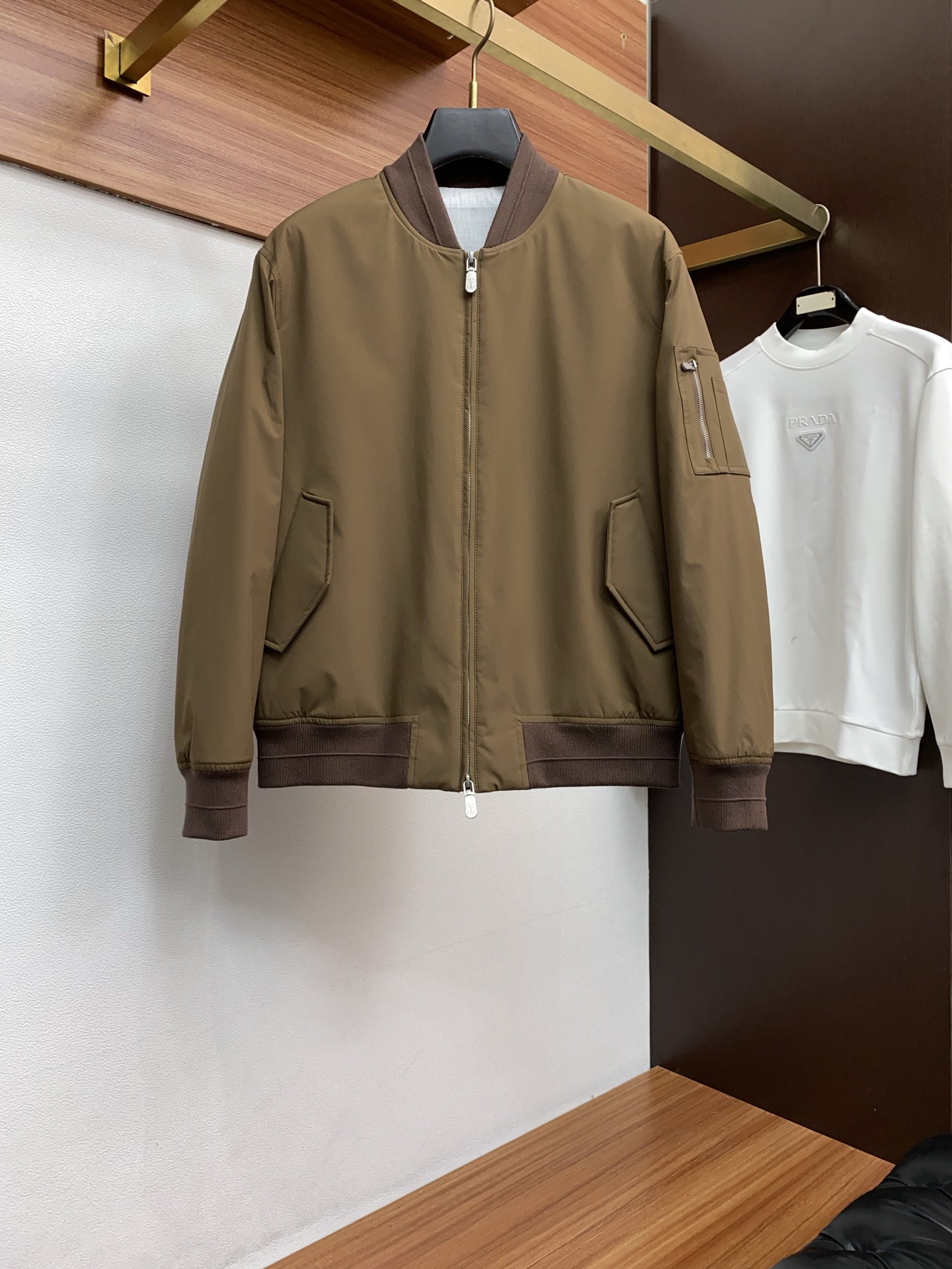 BC2025秋冬新款棒球领棉衣夹克 原版1:1订制五金配件全进口原版定制 欢迎专柜对比 绝对的高品质 超