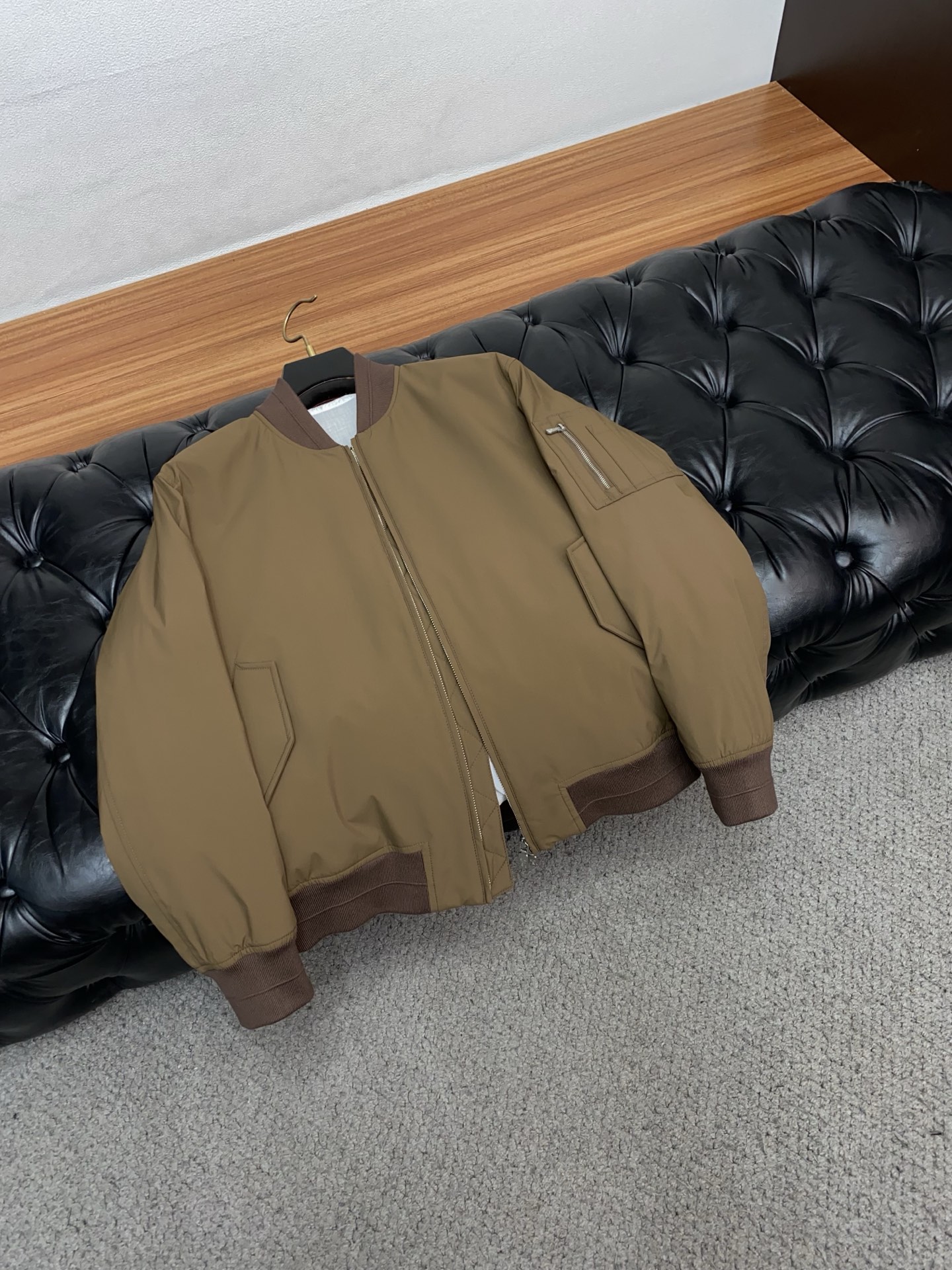 BC2025秋冬新款棒球领棉衣夹克 原版1:1订制五金配件全进口原版定制 欢迎专柜对比 绝对的高品质 超