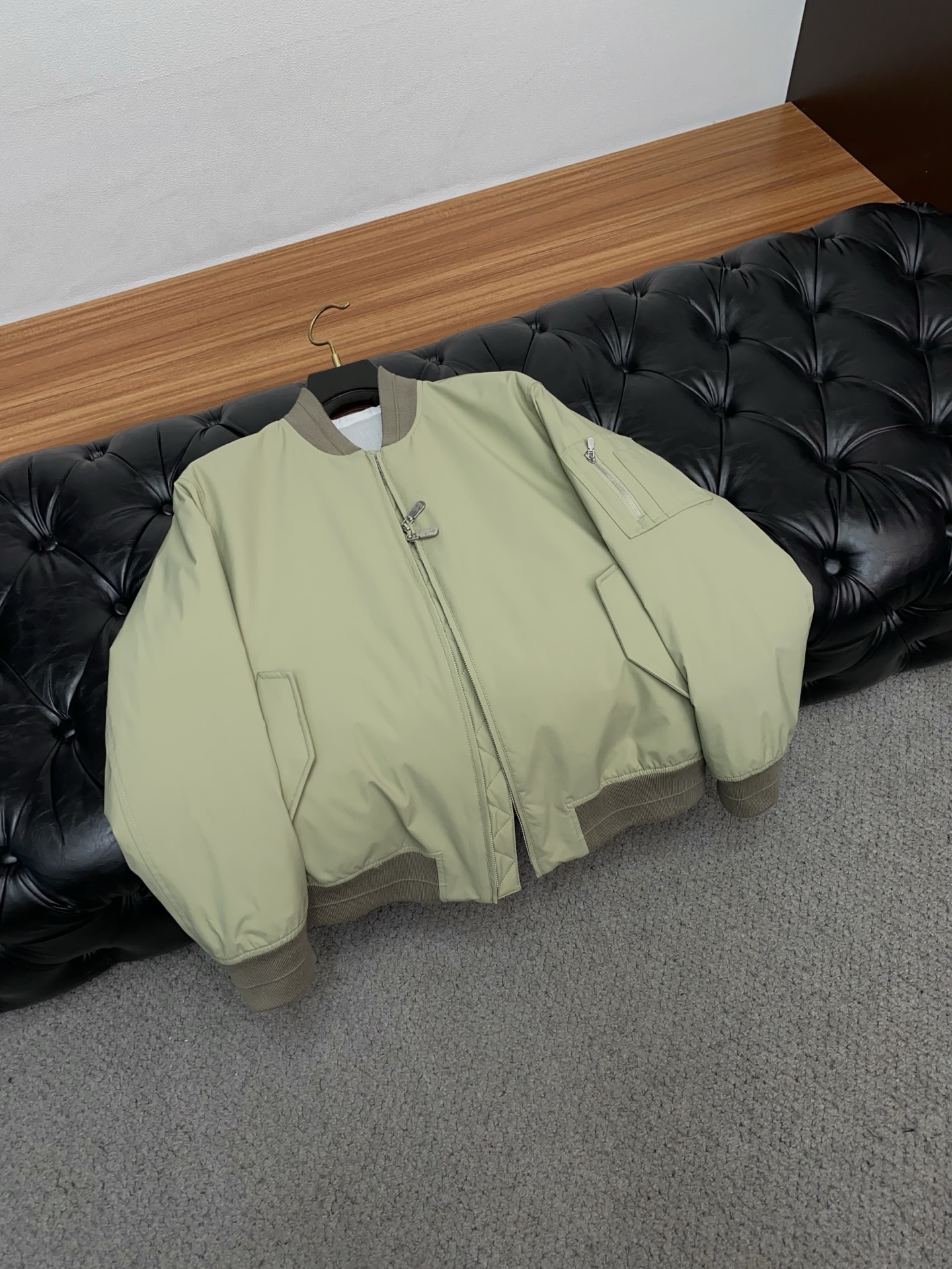 BC2025秋冬新款棒球领棉衣夹克 原版1:1订制五金配件全进口原版定制 欢迎专柜对比 绝对的高品质 超