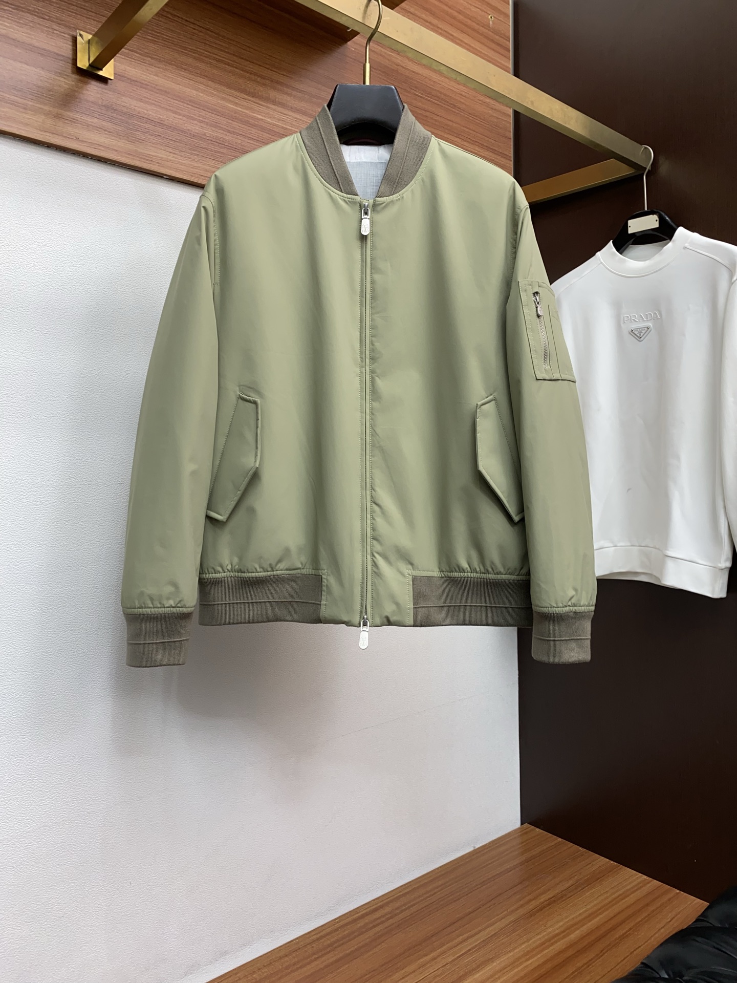 BC2025秋冬新款棒球领棉衣夹克 原版1:1订制五金配件全进口原版定制 欢迎专柜对比 绝对的高品质 超