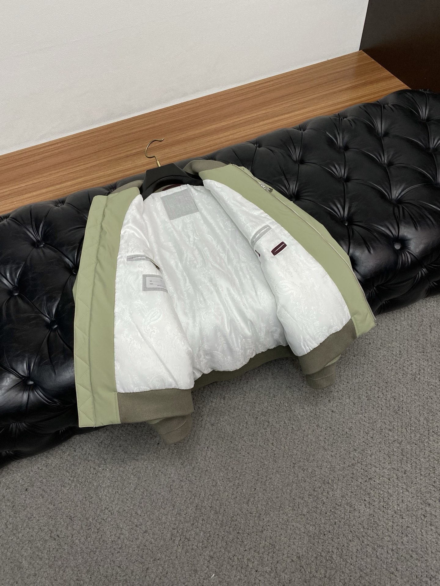 BC2025秋冬新款棒球领棉衣夹克 原版1:1订制五金配件全进口原版定制 欢迎专柜对比 绝对的高品质 超