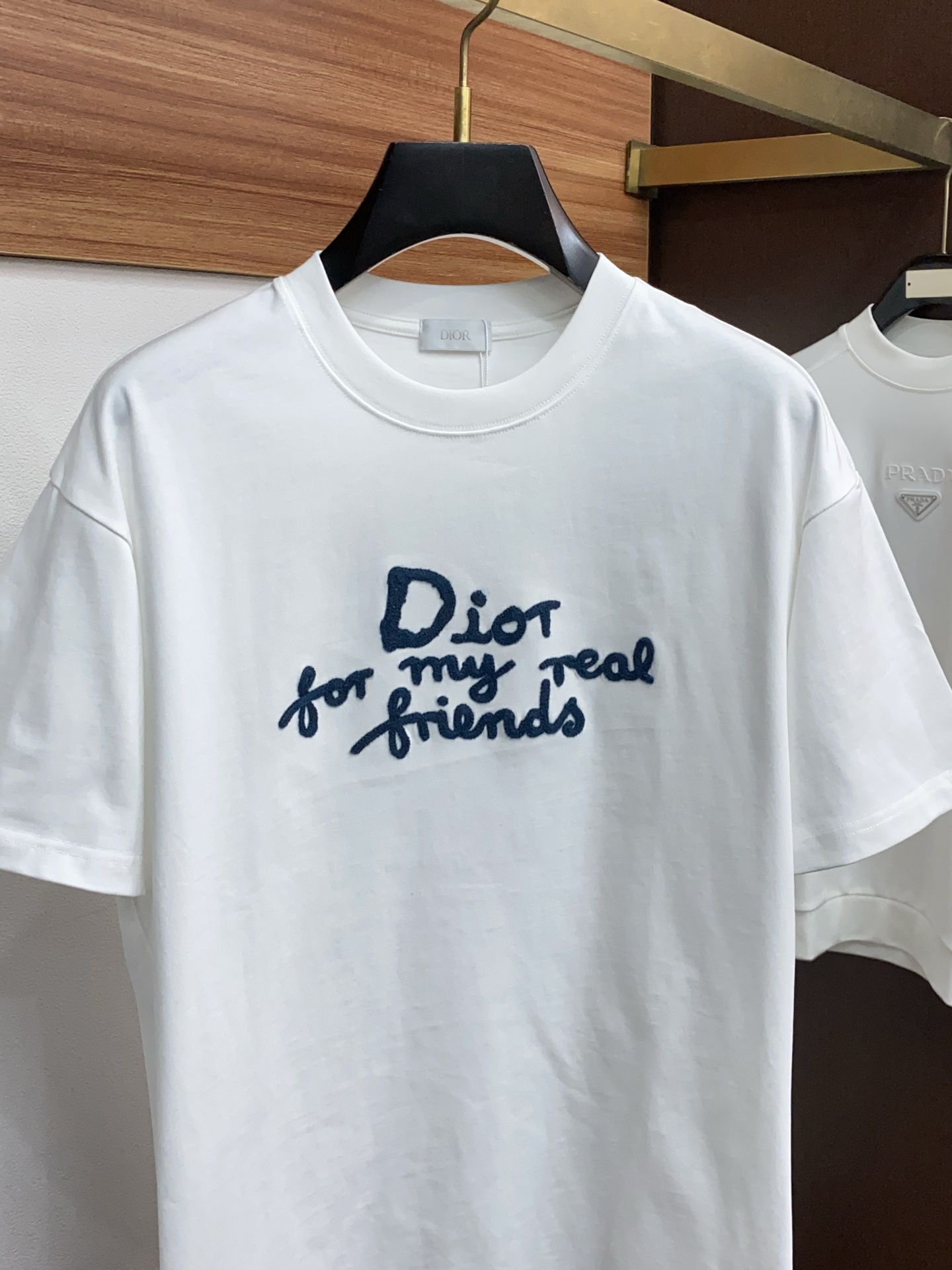 。🩵 迪奥 26SS春夏新款 纯棉质圆领短袖 男士基础款纯白专柜短袖T恤衫！贸易公司渠道稀出，同步官网发