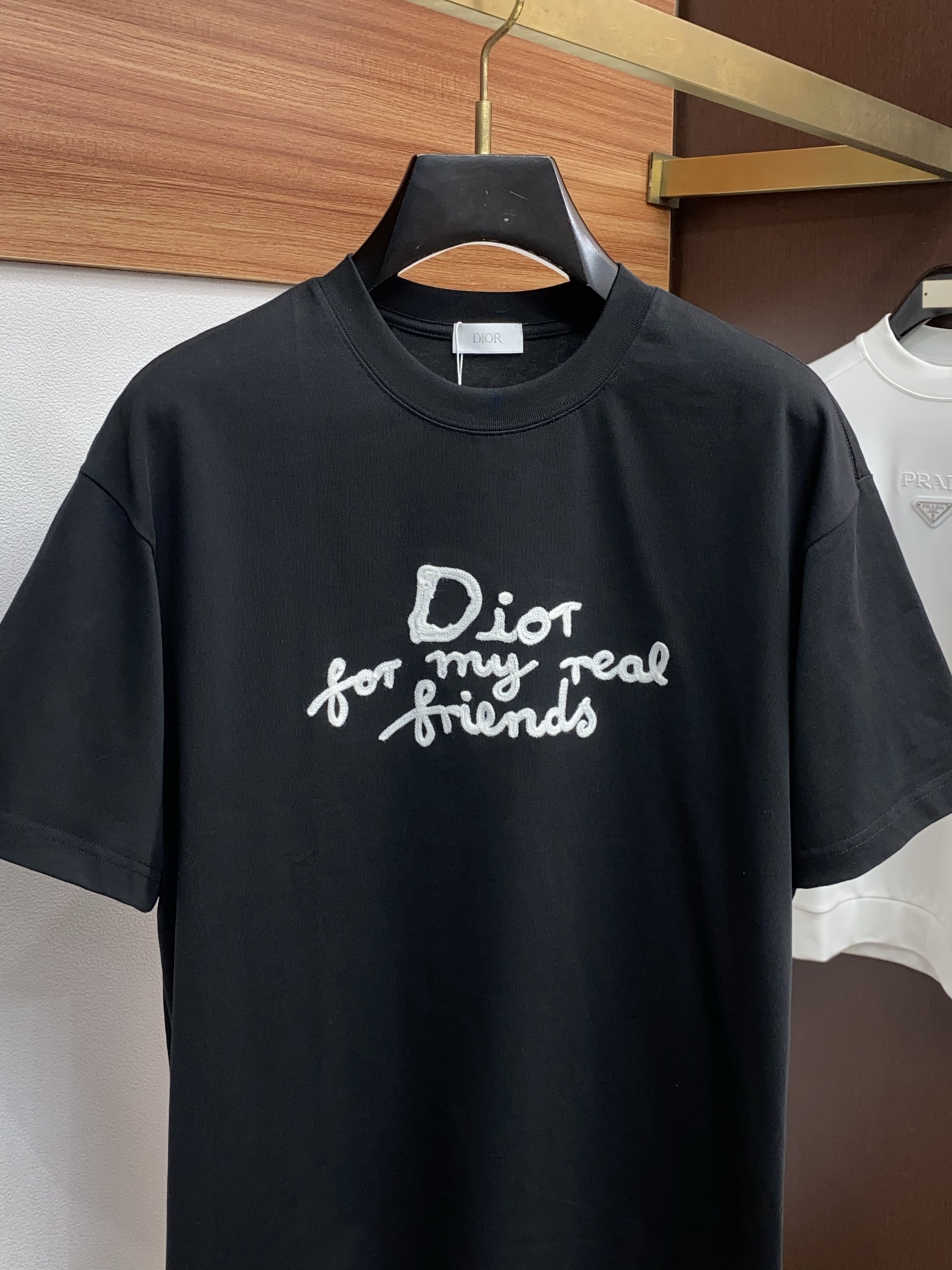 。🩵迪奥 26SS春夏新款 纯棉质圆领短袖 男士基础款纯白专柜短袖T恤衫！贸易公司渠道稀出，同步官网发售