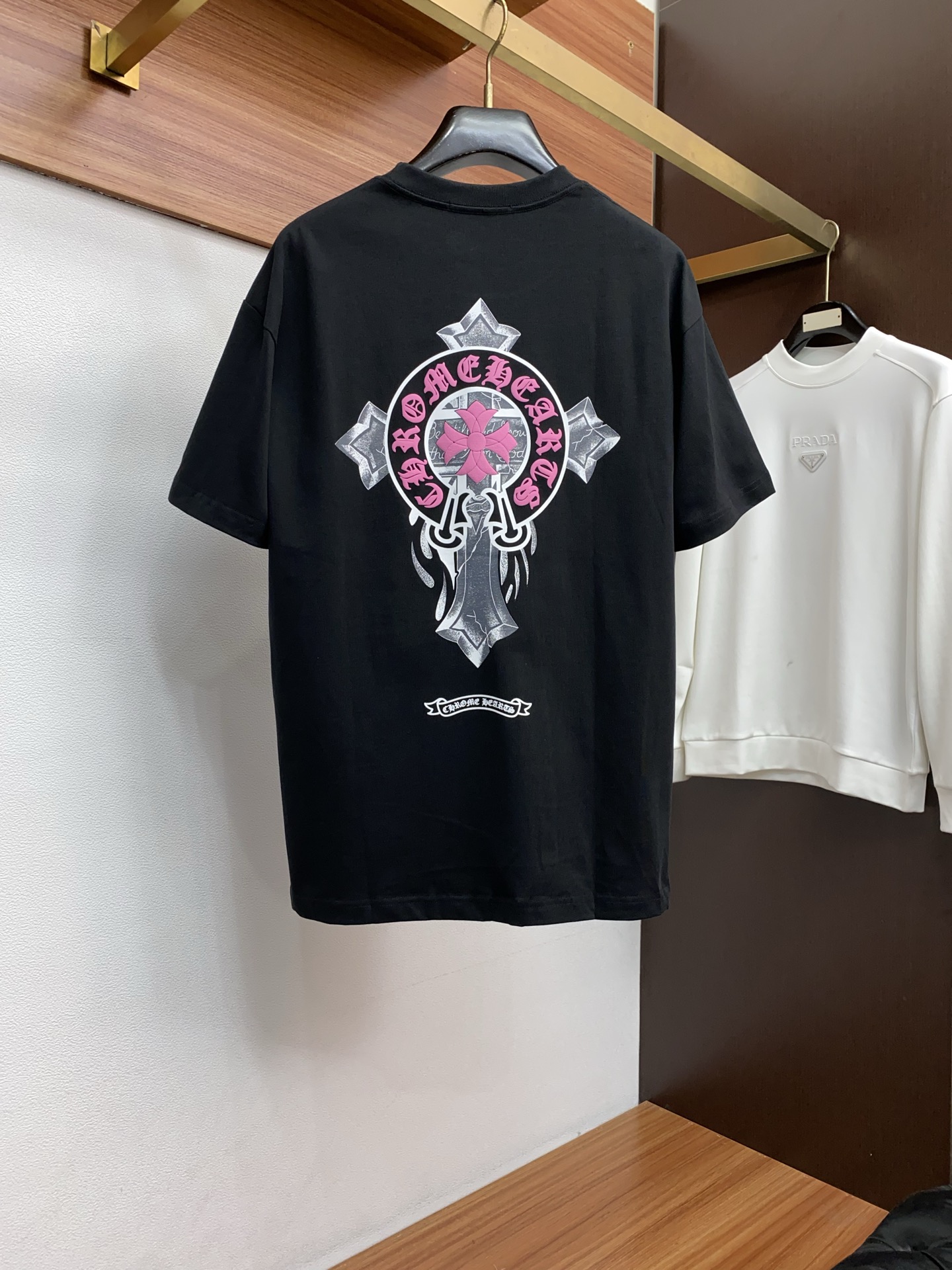 。🩵克罗心 26SS春夏新款 纯棉质圆领短袖 男士基础款纯白专柜短袖T恤衫！贸易公司渠道稀出，同步官网发