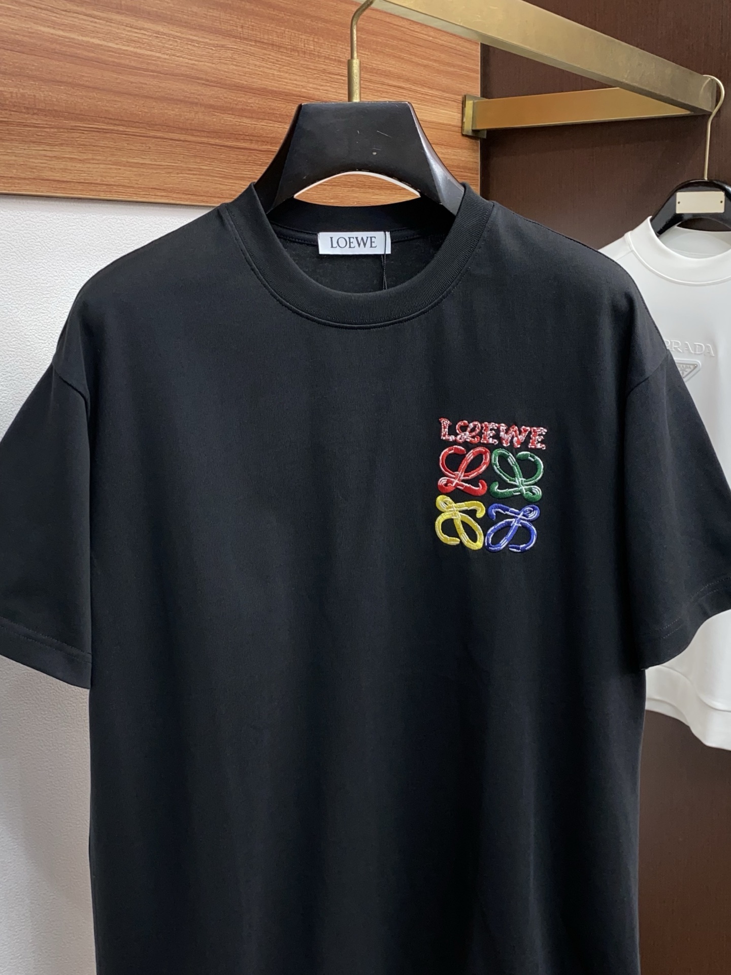 。🩵罗意威 26SS春夏新款 纯棉质圆领短袖 男士基础款纯白专柜短袖T恤衫！贸易公司渠道稀出，同步官网发