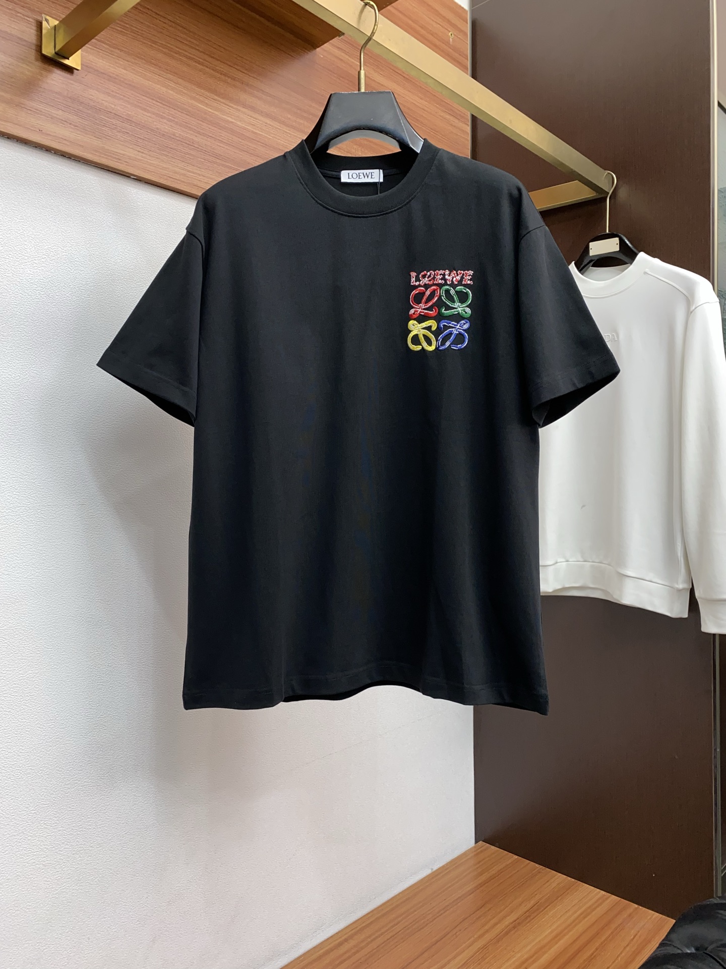 。🩵罗意威 26SS春夏新款 纯棉质圆领短袖 男士基础款纯白专柜短袖T恤衫！贸易公司渠道稀出，同步官网发