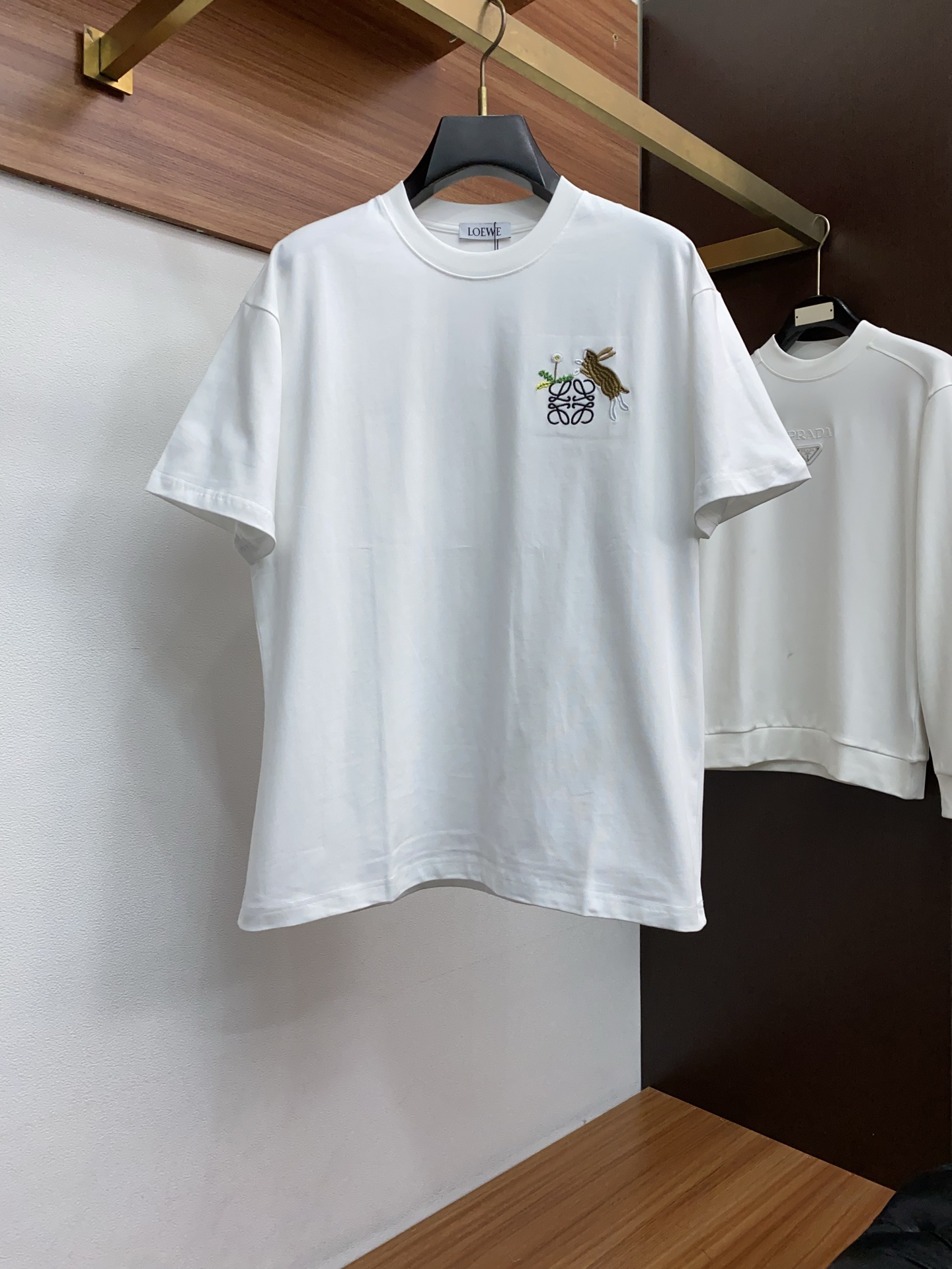 。🩵罗意威 26SS春夏新款 纯棉质圆领短袖 男士基础款纯白专柜短袖T恤衫！贸易公司渠道稀出，同步官网发