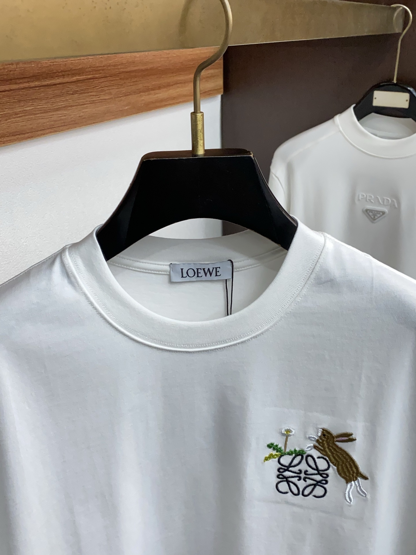 。🩵罗意威 26SS春夏新款 纯棉质圆领短袖 男士基础款纯白专柜短袖T恤衫！贸易公司渠道稀出，同步官网发