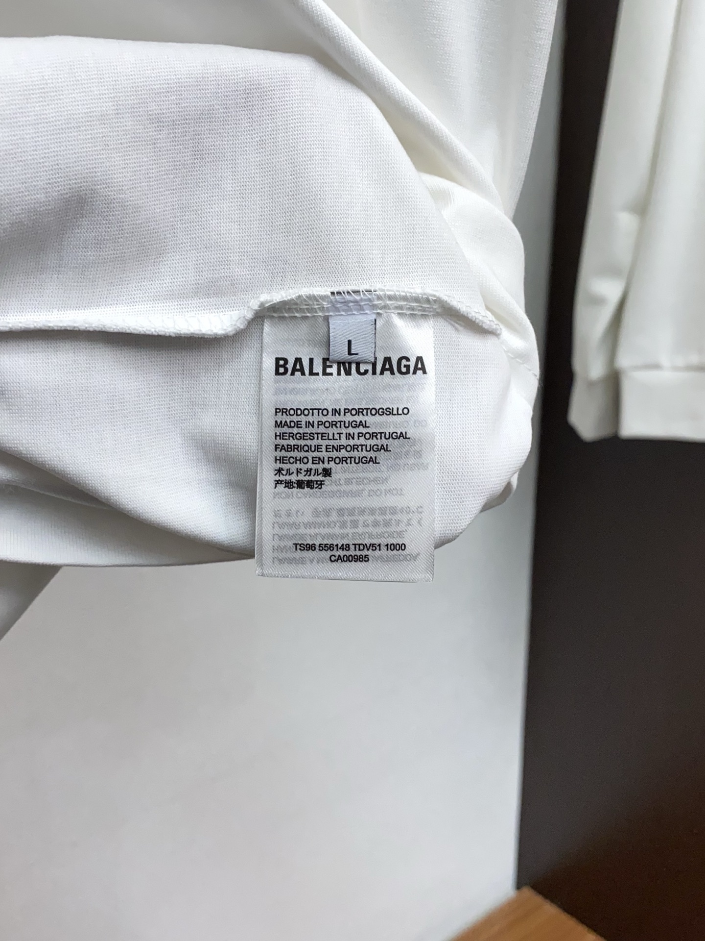 。🩵 巴黎世家 26SS春夏新款 纯棉质圆领短袖 男士基础款纯白专柜短袖T恤衫！贸易公司渠道稀出，同步官