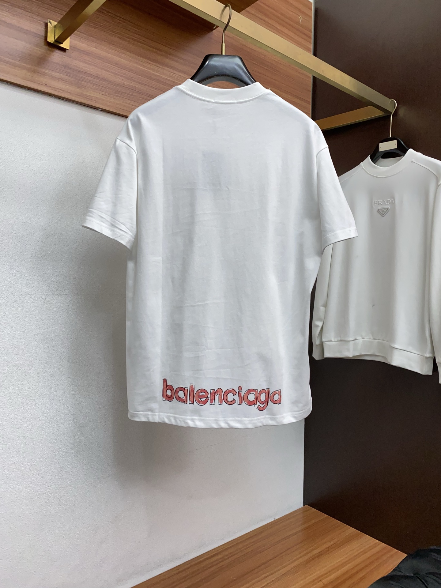 。🩵 巴黎世家 26SS春夏新款 纯棉质圆领短袖 男士基础款纯白专柜短袖T恤衫！贸易公司渠道稀出，同步官