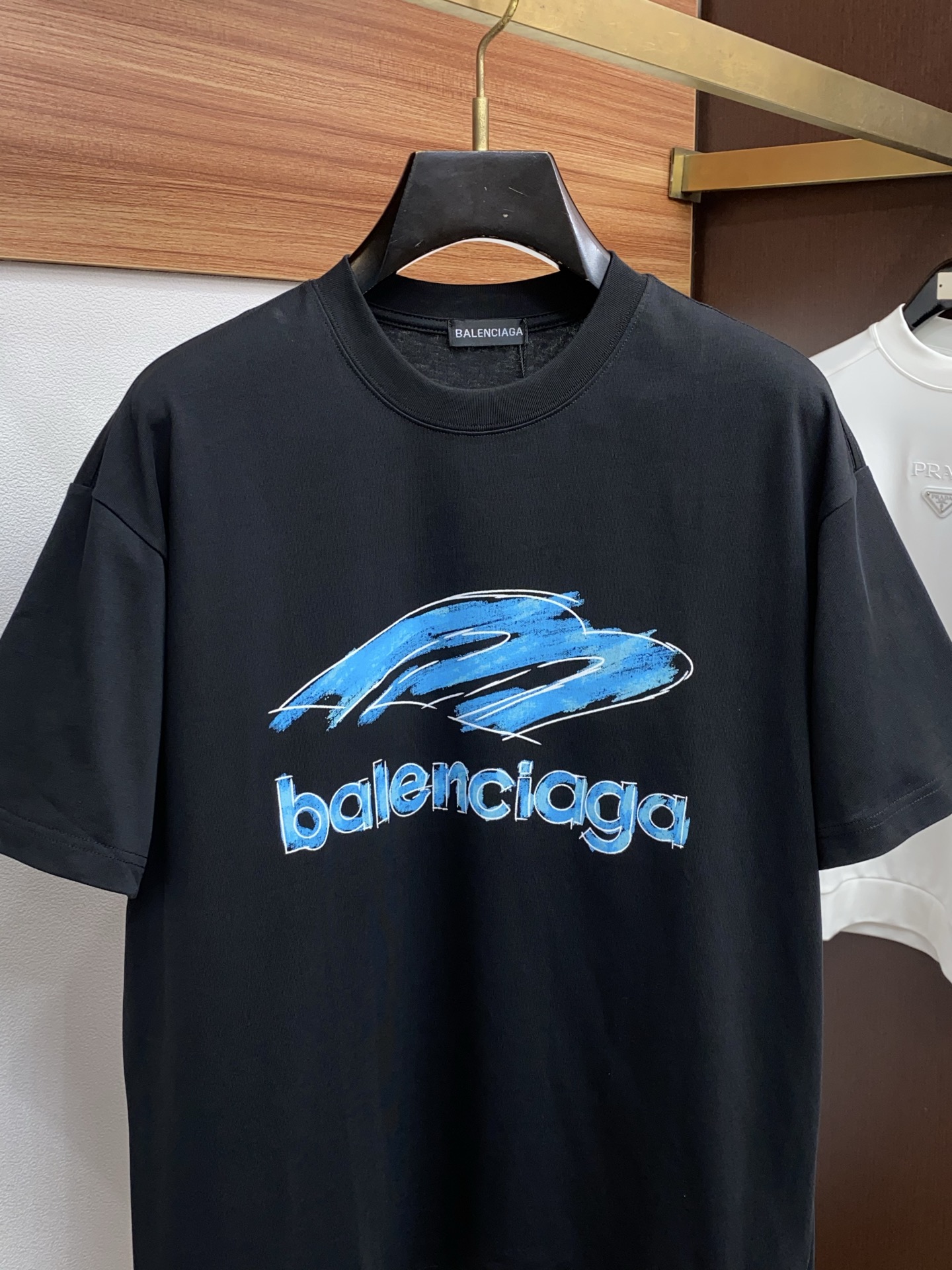 。🩵 巴黎世家 26SS春夏新款 纯棉质圆领短袖 男士基础款纯白专柜短袖T恤衫！贸易公司渠道稀出，同步官