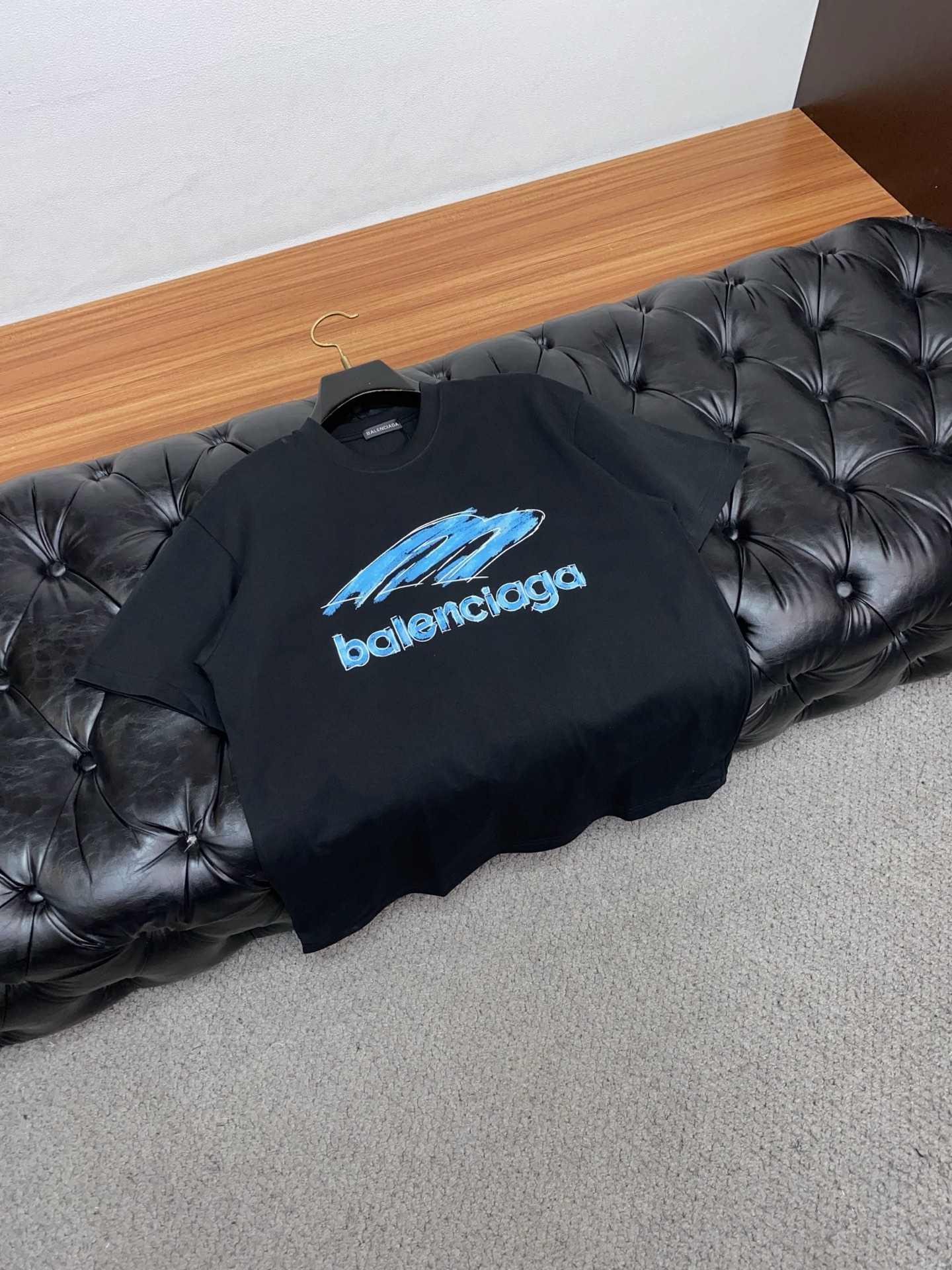 。🩵 巴黎世家 26SS春夏新款 纯棉质圆领短袖 男士基础款纯白专柜短袖T恤衫！贸易公司渠道稀出，同步官