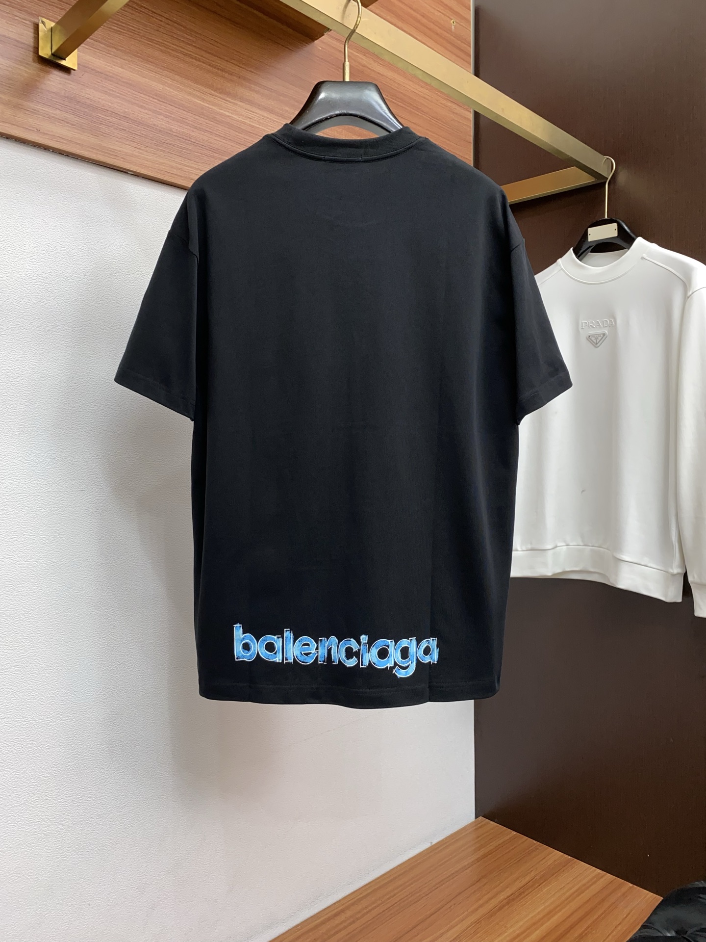 。🩵 巴黎世家 26SS春夏新款 纯棉质圆领短袖 男士基础款纯白专柜短袖T恤衫！贸易公司渠道稀出，同步官