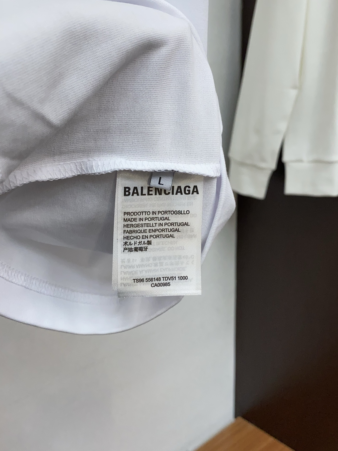 。🩵 巴黎世家 26SS春夏新款 纯棉质圆领短袖 男士基础款纯白专柜短袖T恤衫！贸易公司渠道稀出，同步官